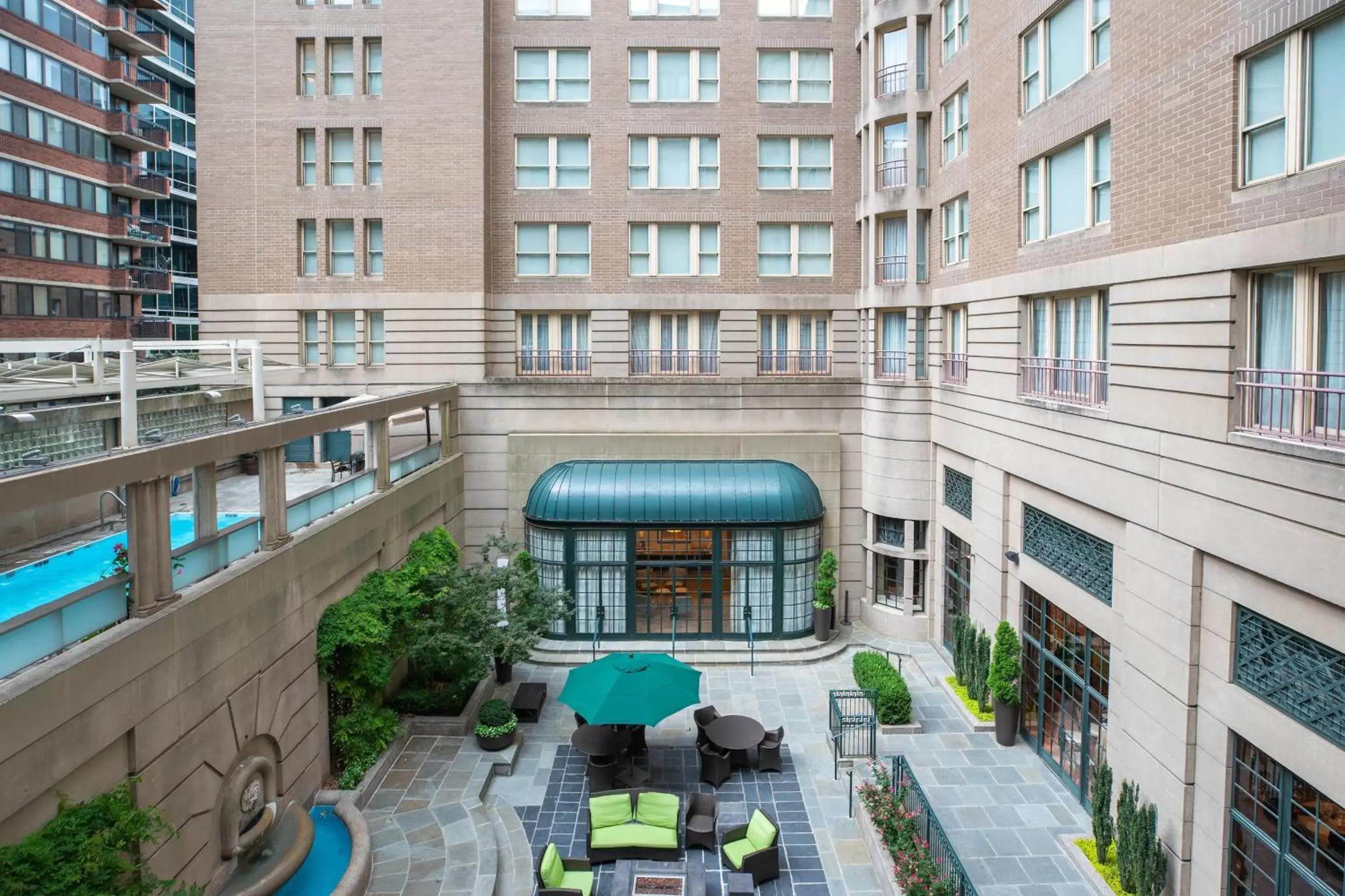 Photo of the whole room, Pool View in Westin Georgetown, Washington D.C.