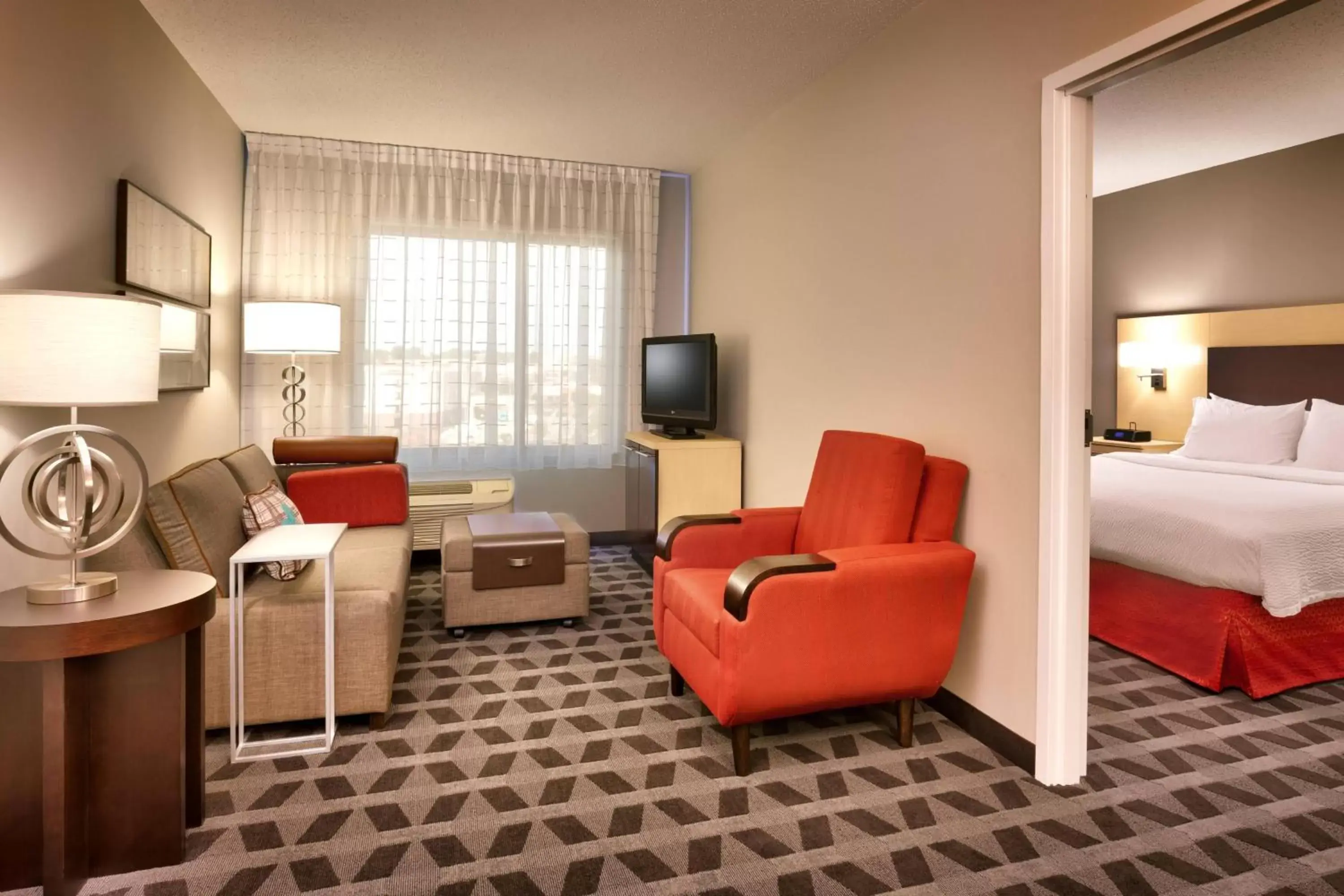 Living room, Seating Area in TownePlace Suites Omaha West