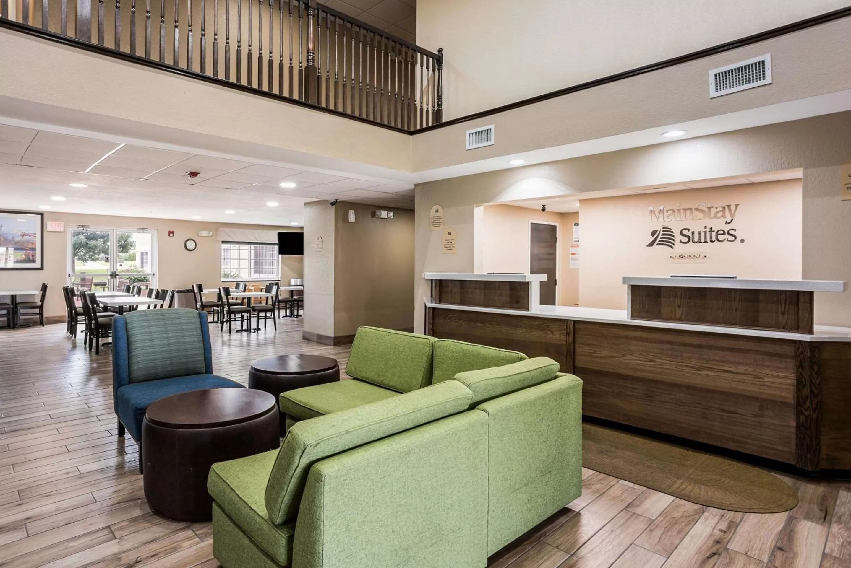 Lobby or reception in MainStay Suites Cedar Rapids North - Marion