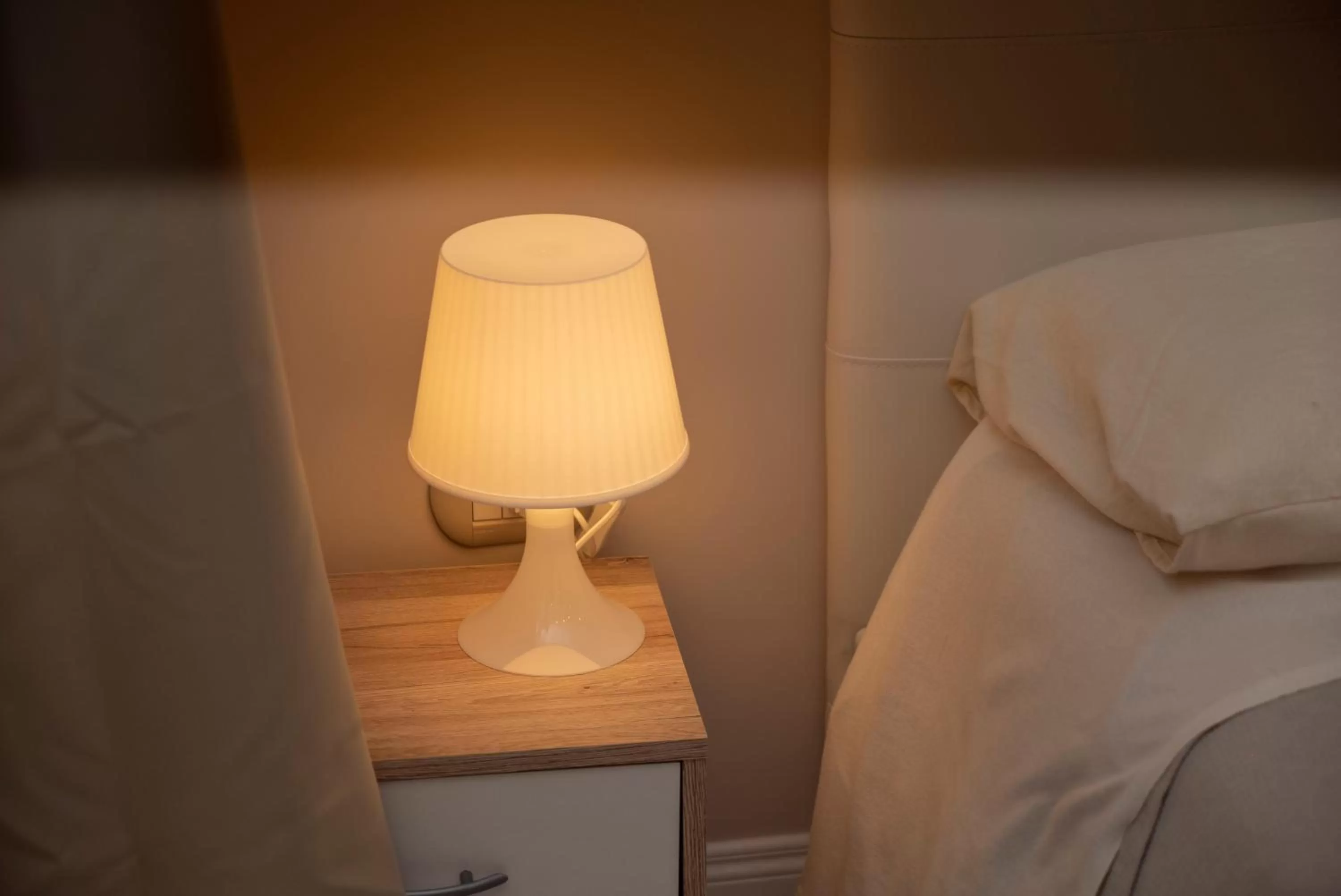 Bed in Belvedere Sea Suite