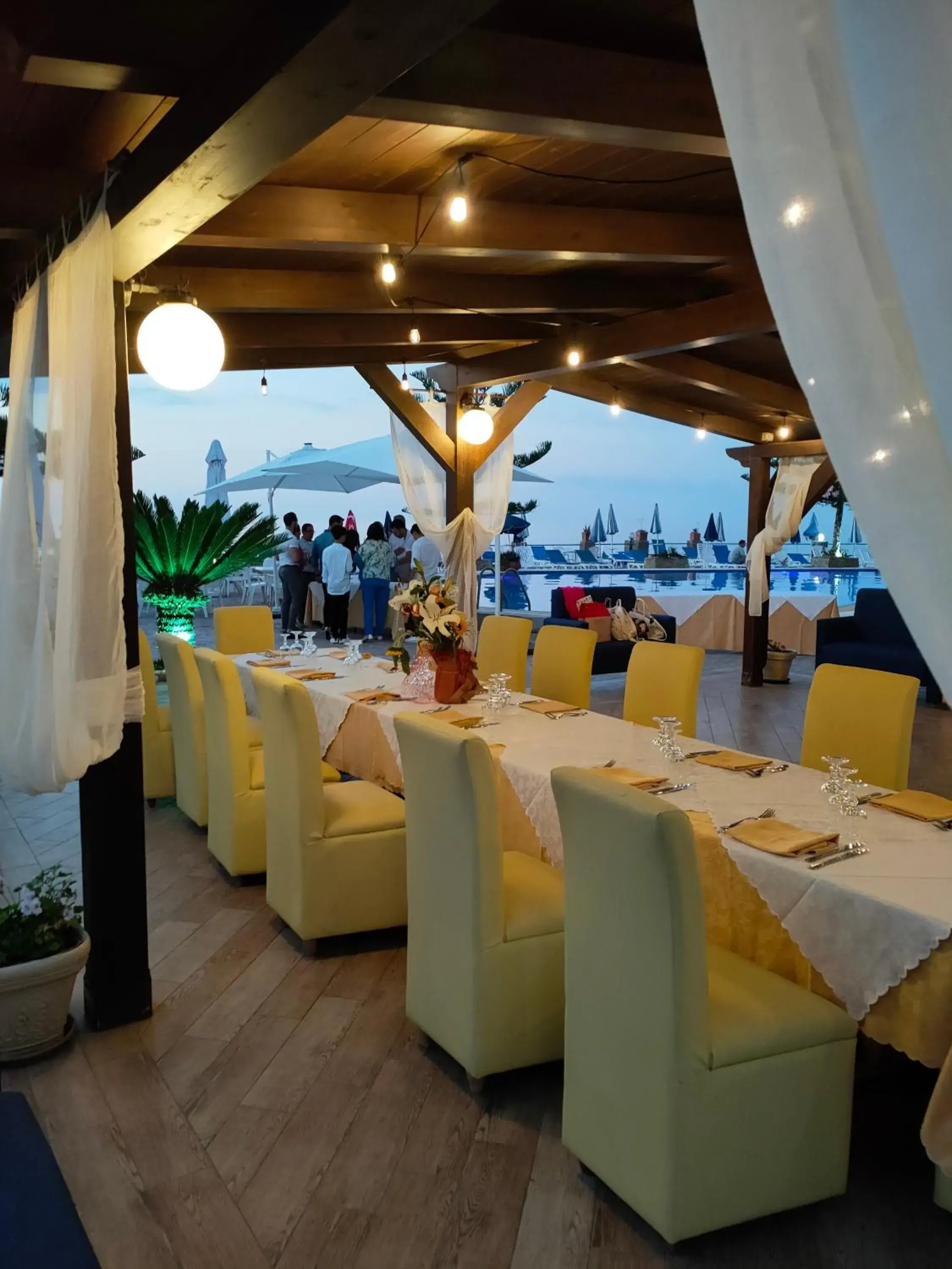 Restaurant/Places to Eat in La Playa Blanca Hotel & Ristorante