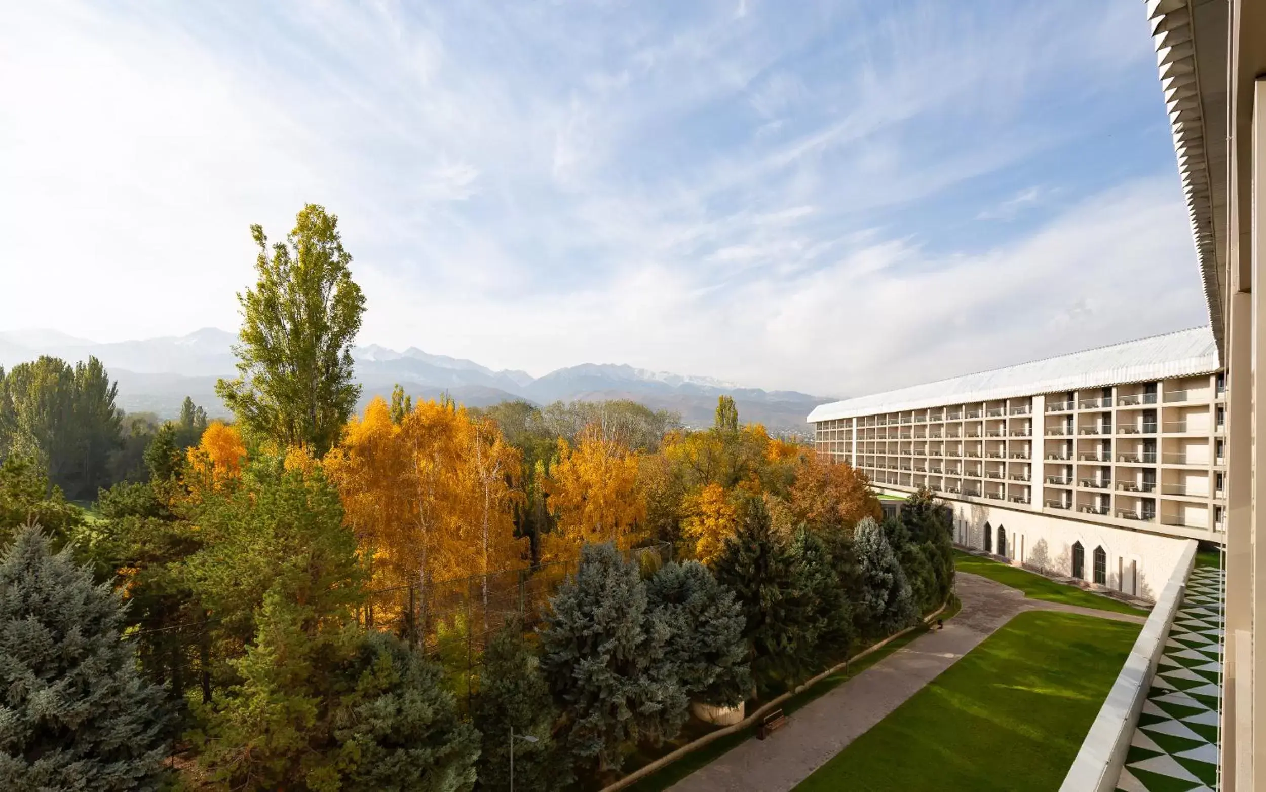 View (from property/room) in Swissôtel Wellness Resort Alatau Almaty