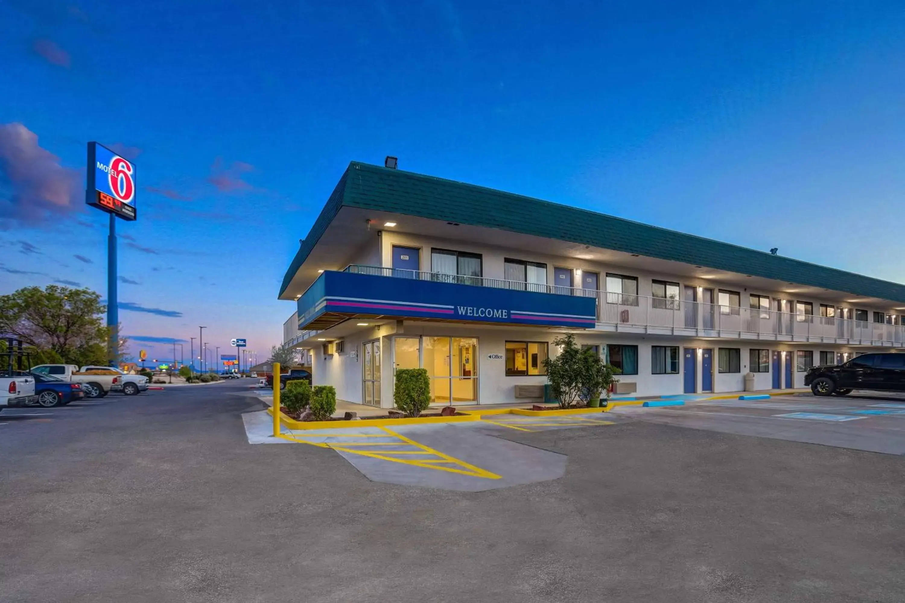 Property Building in Motel 6-Grants, NM