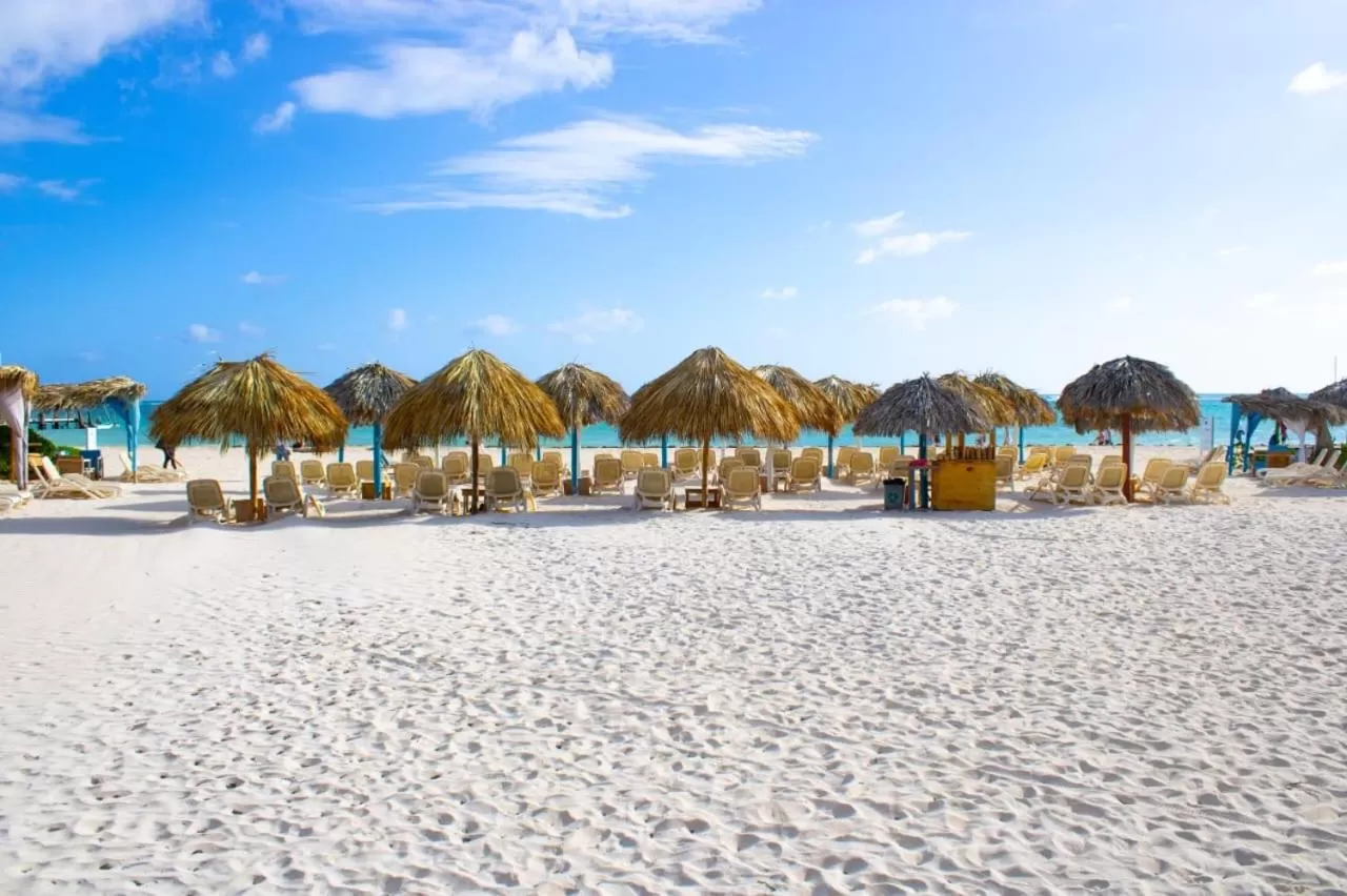 Beach in Villa Blanca Beach Club