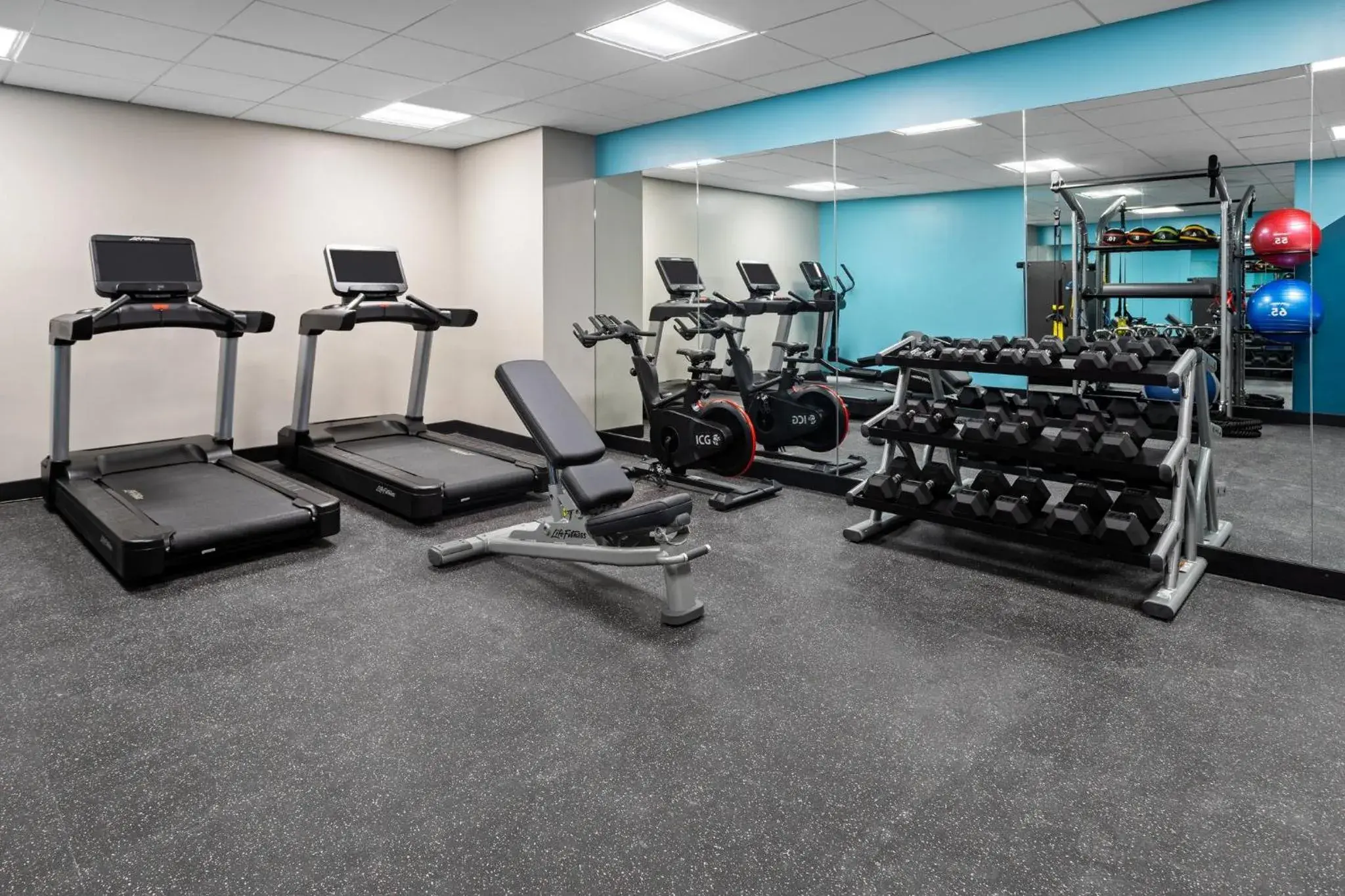 Fitness centre/facilities, Fitness Center/Facilities in avid hotels - Brooklyn Dyker Heights, an IHG Hotel-BRAND NEW