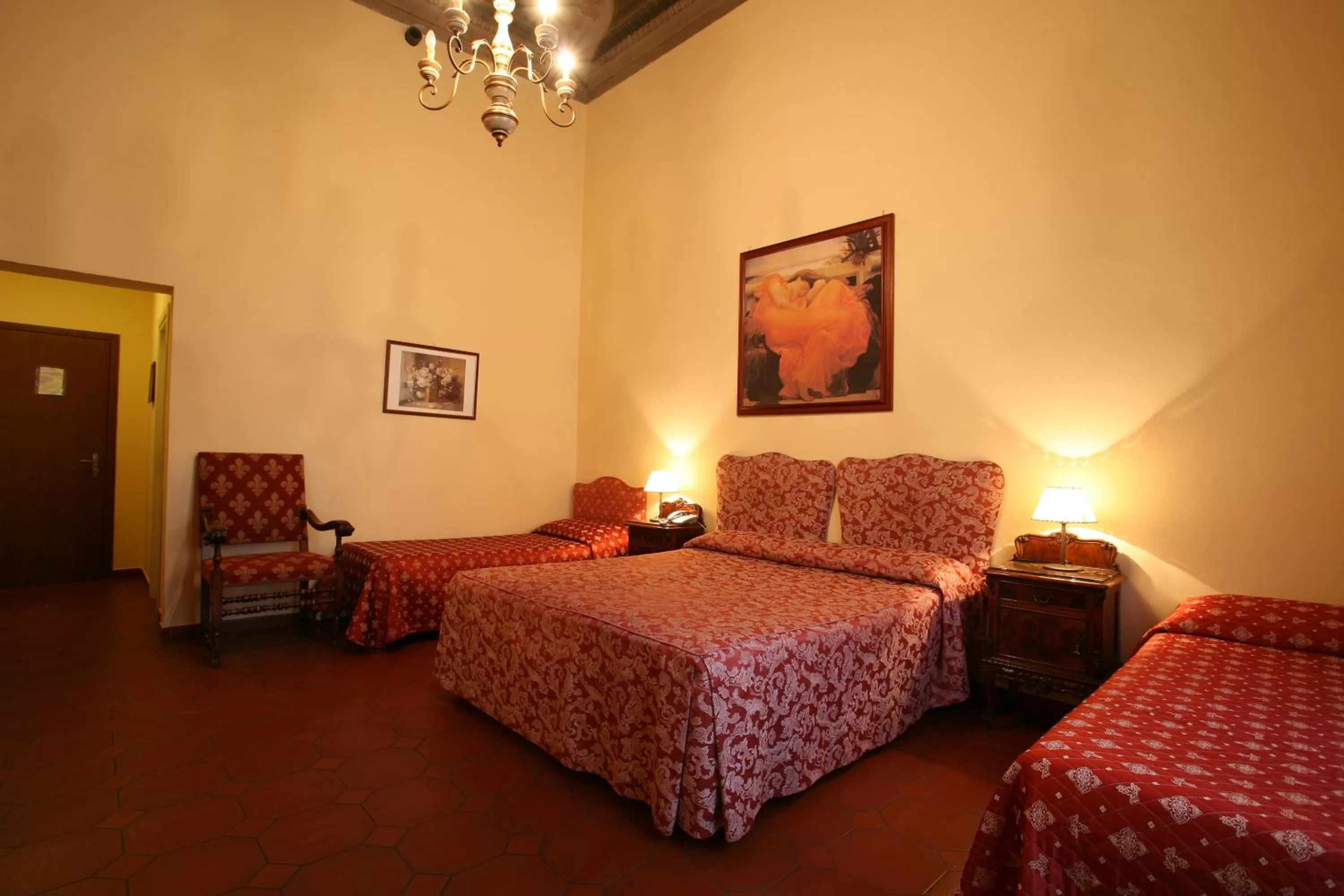Bed in Hotel Villa Liana