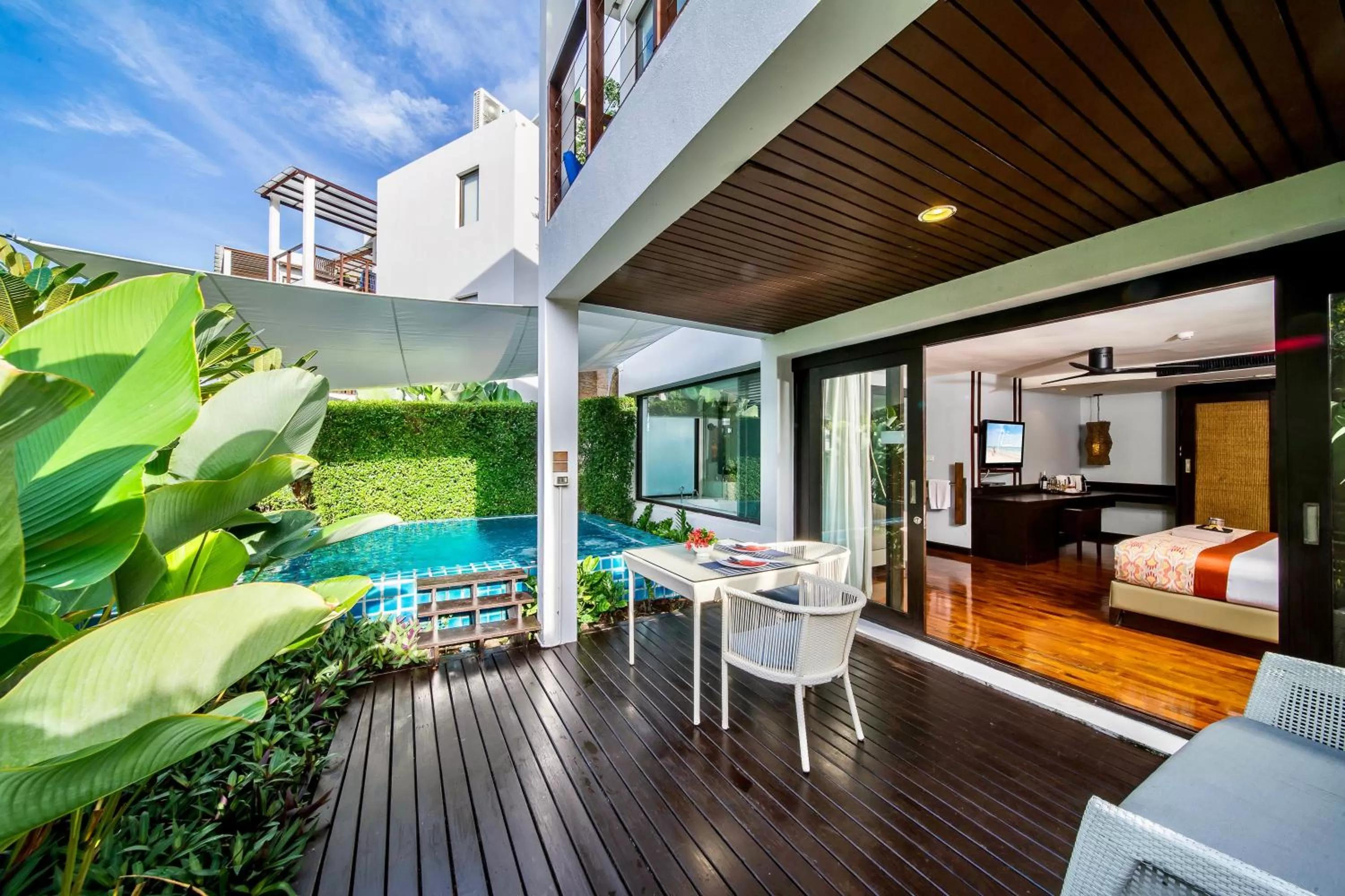 Balcony/Terrace in The Rock Hua Hin Beachfront Spa Resort
