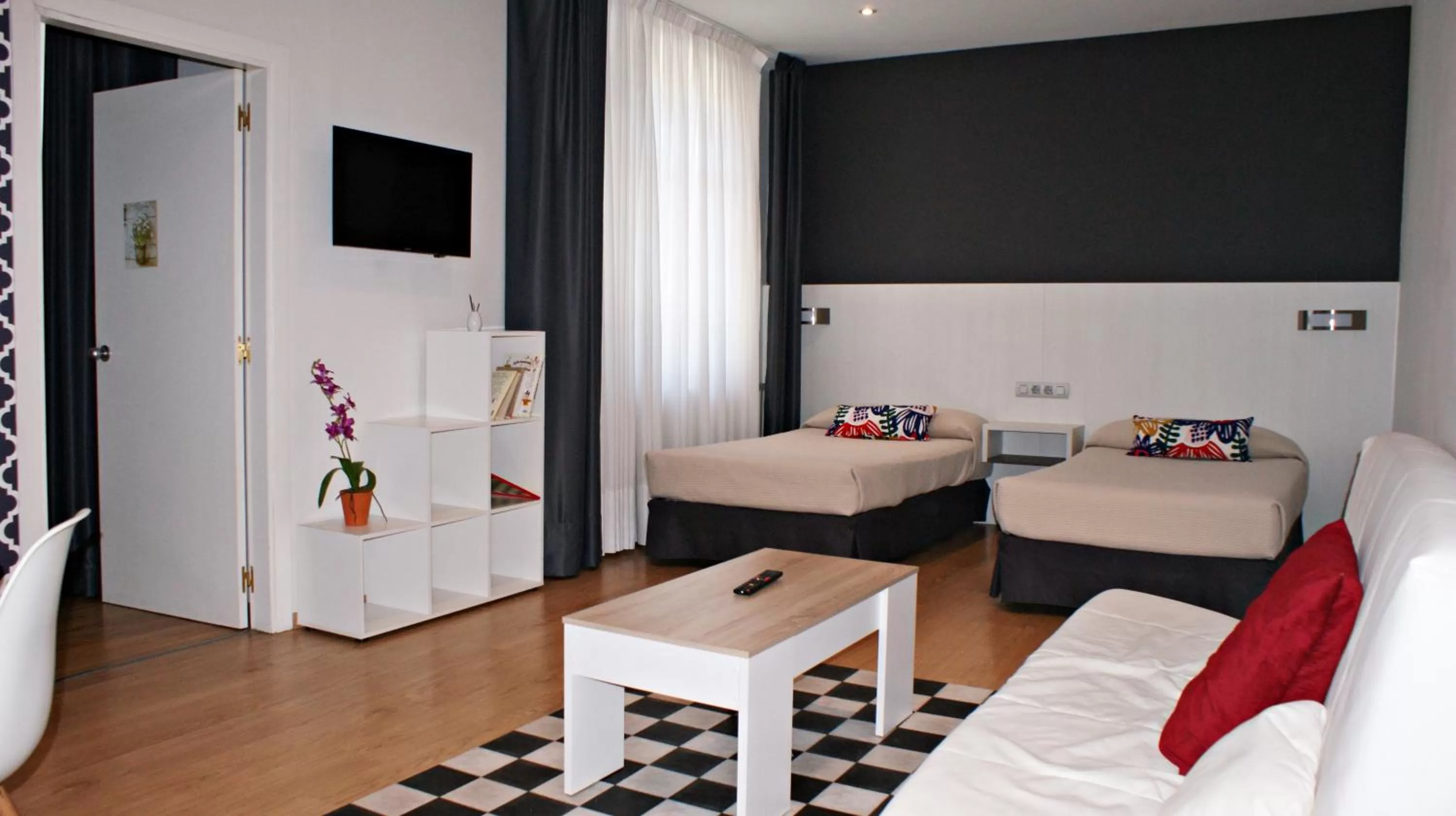 Bed in Hotel Seminario Aeropuerto Bilbao