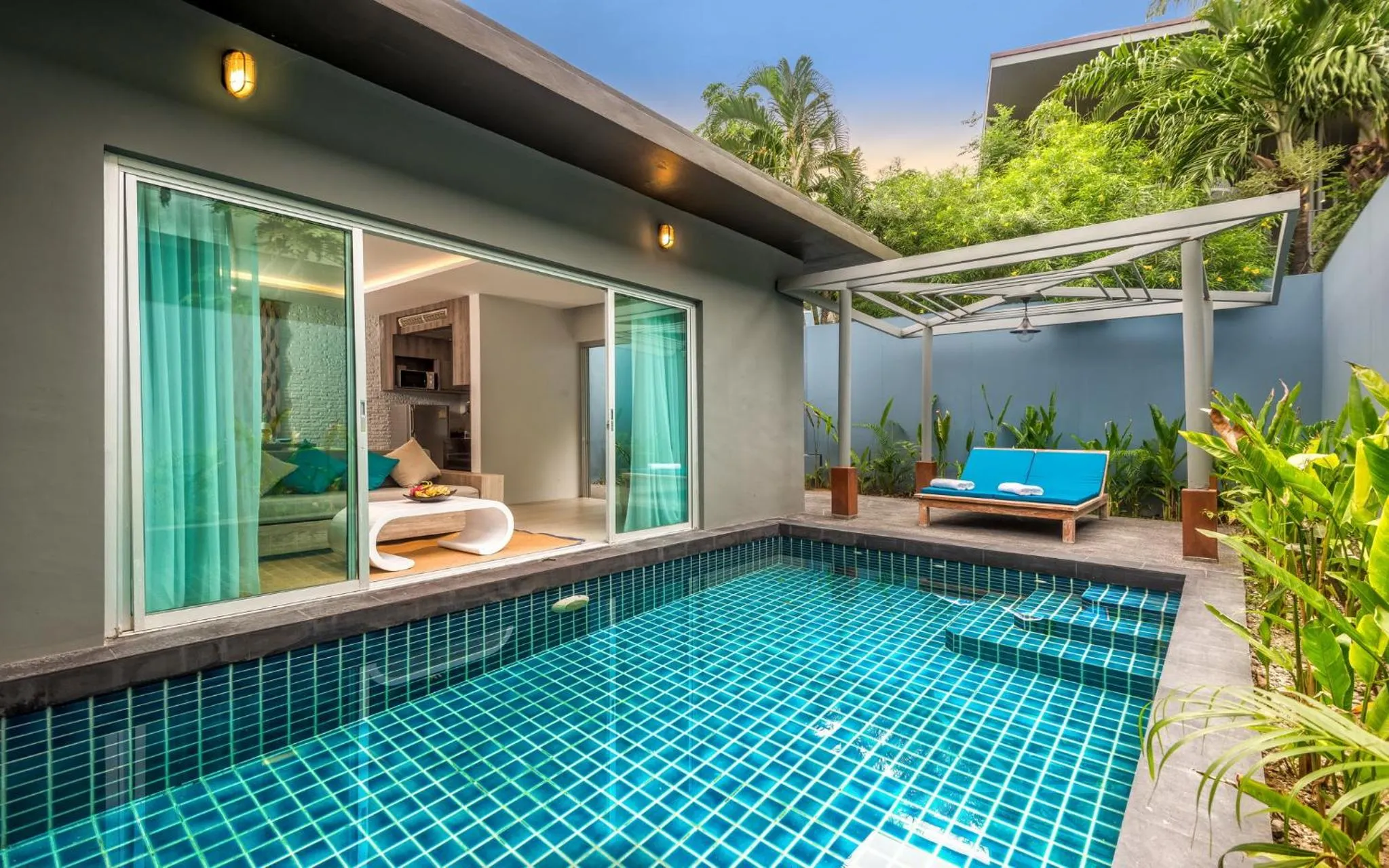 Pool view in Villa Sonata Phuket