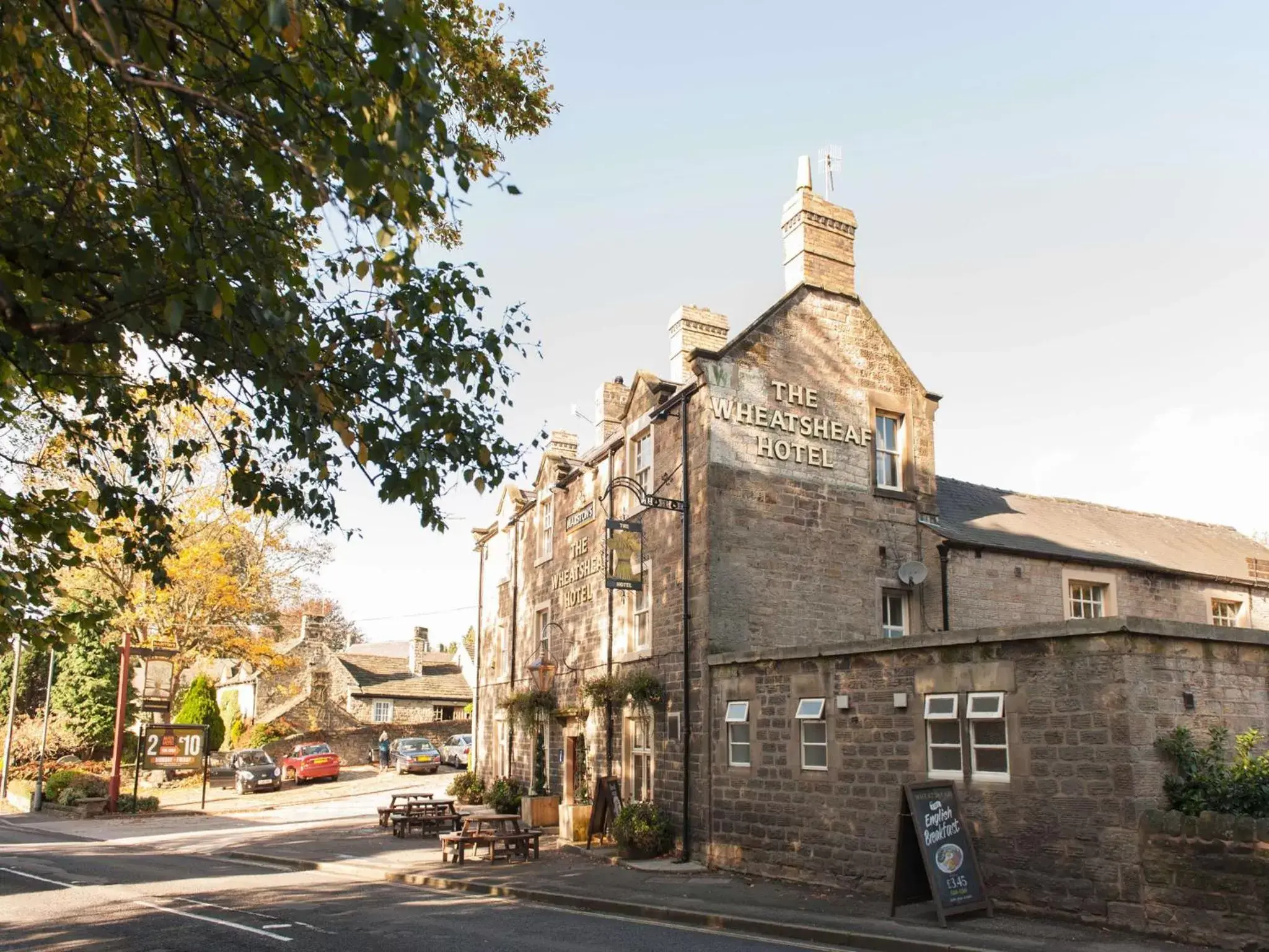 Property Building in Wheatsheaf, Baslow by Marston's Inns