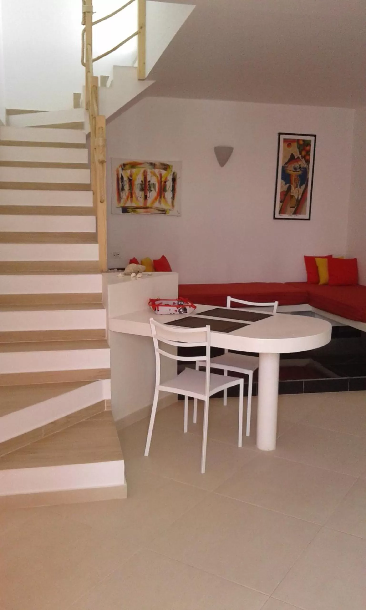 Living room in Cala da Lua apartments