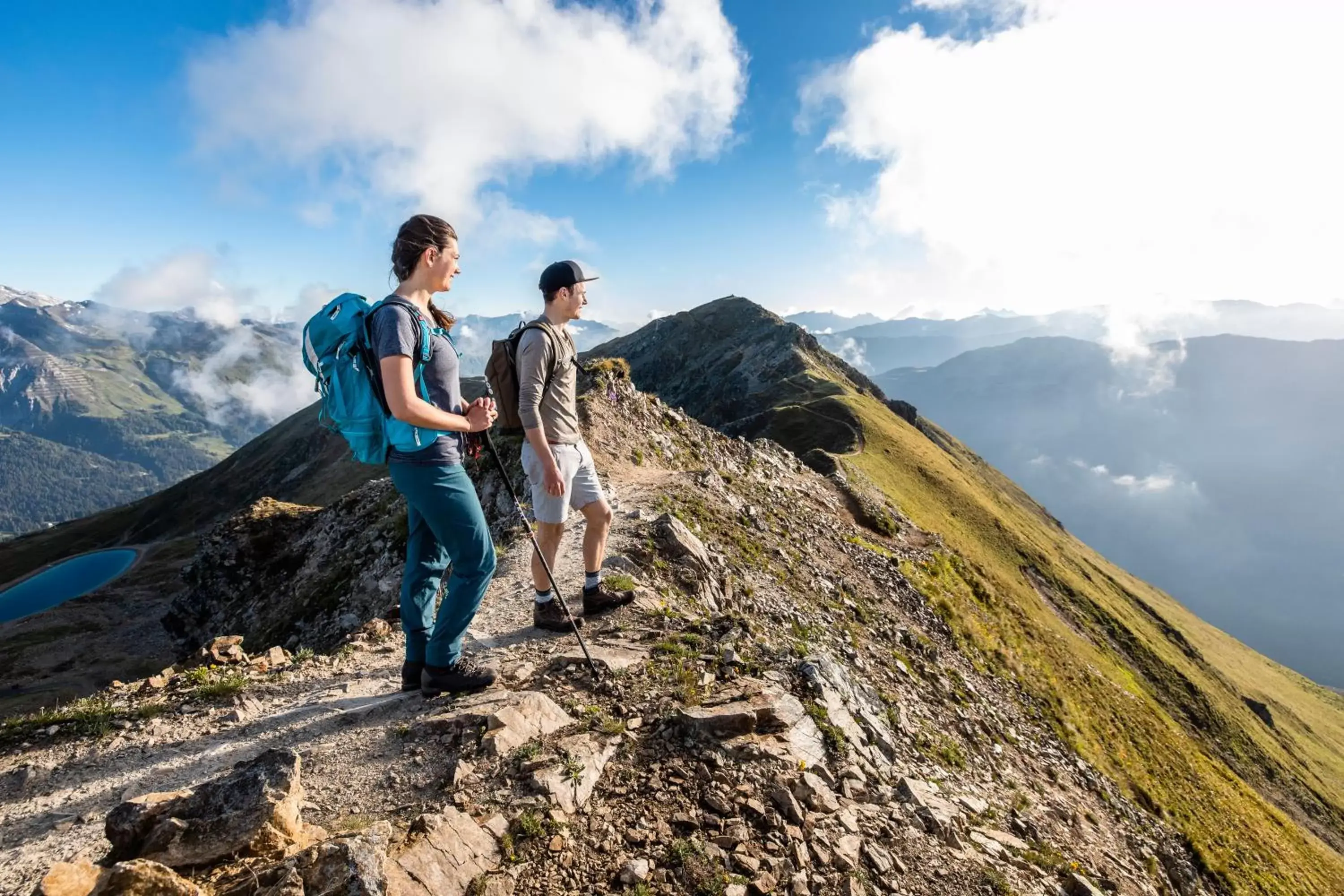 Natural landscape in Hotel Piz Buin Klosters