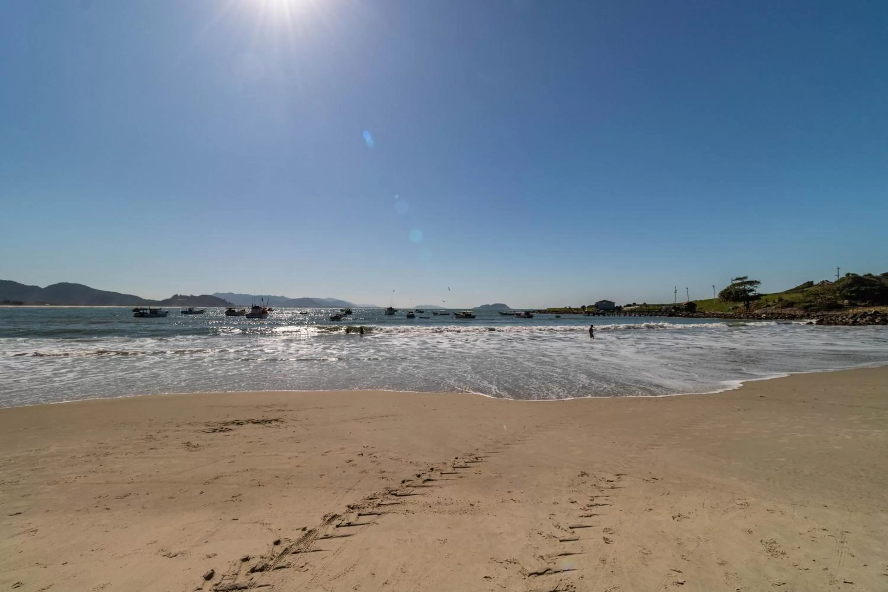 Beach in Pousada Maré de Lua