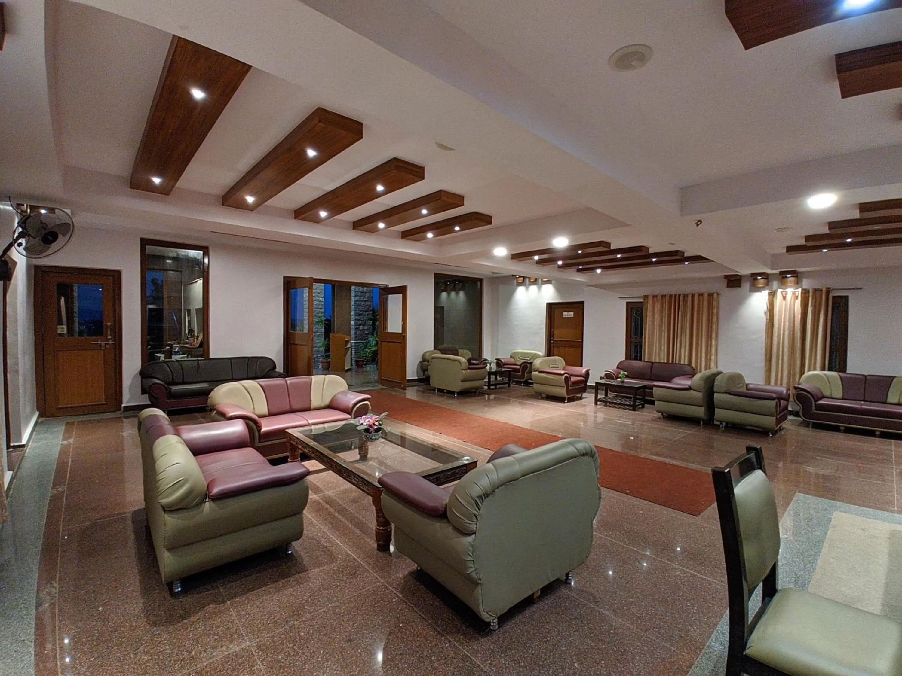Lobby or reception in Kanthi Resorts Badami