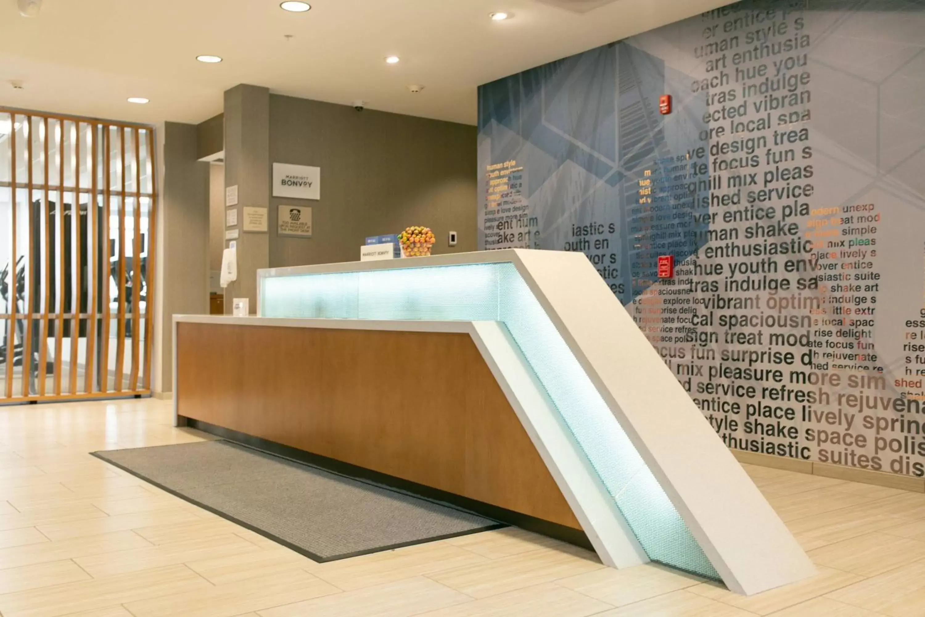Lobby or reception, Lobby/Reception in SpringHill Suites by Marriott South Bend Notre Dame Area