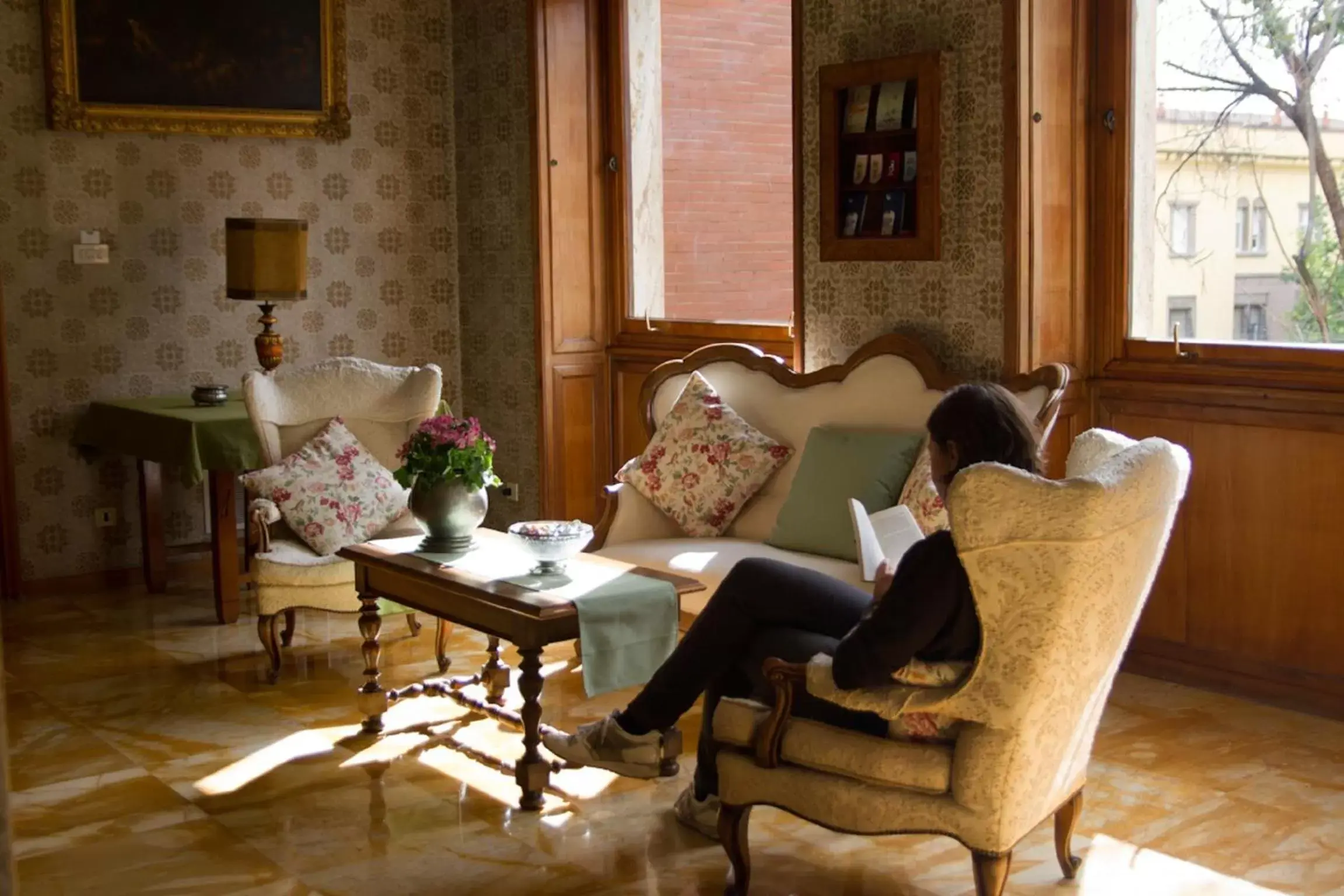 Communal lounge/ TV room, Seating Area in Locanda dei Buoni e Cattivi