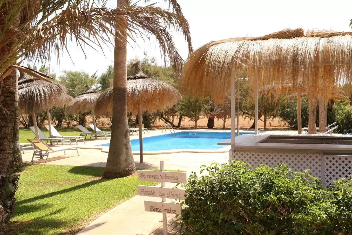 Swimming Pool in Finca Hotel Can Canals & Spa