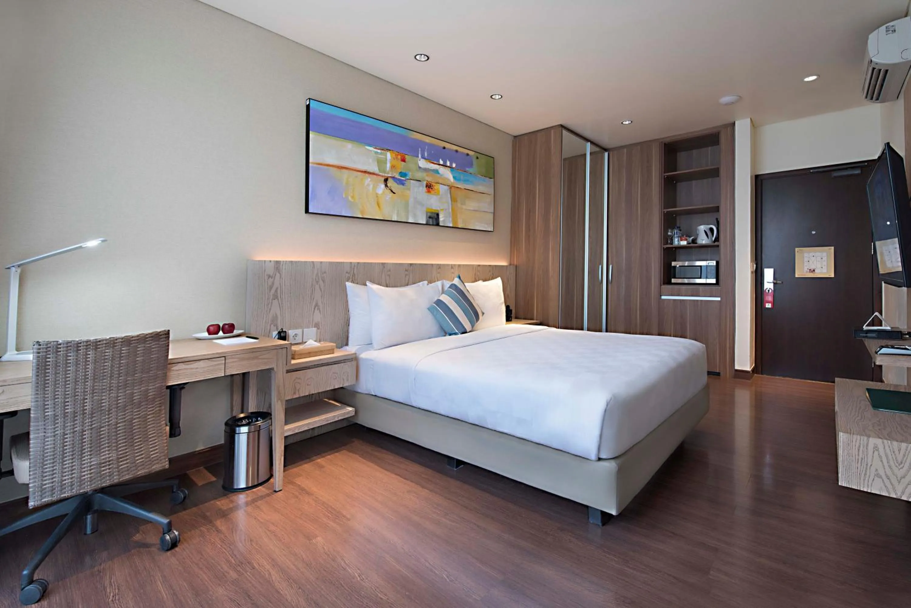 Bed in Dwijaya House of Pakubuwono