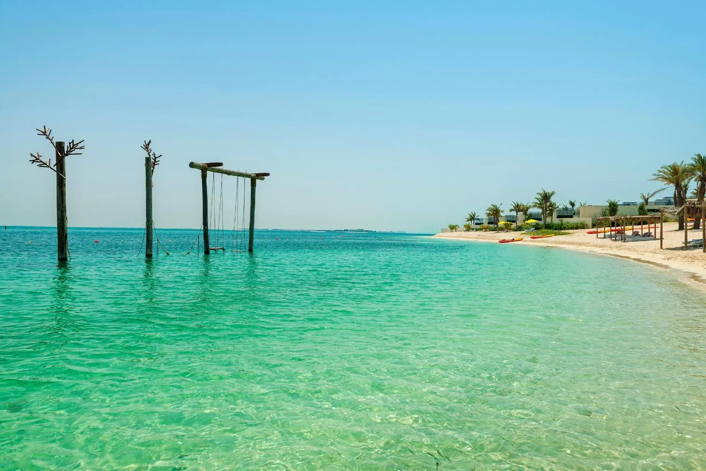 Beach, Swimming Pool in Nurai Island, Saadiyat