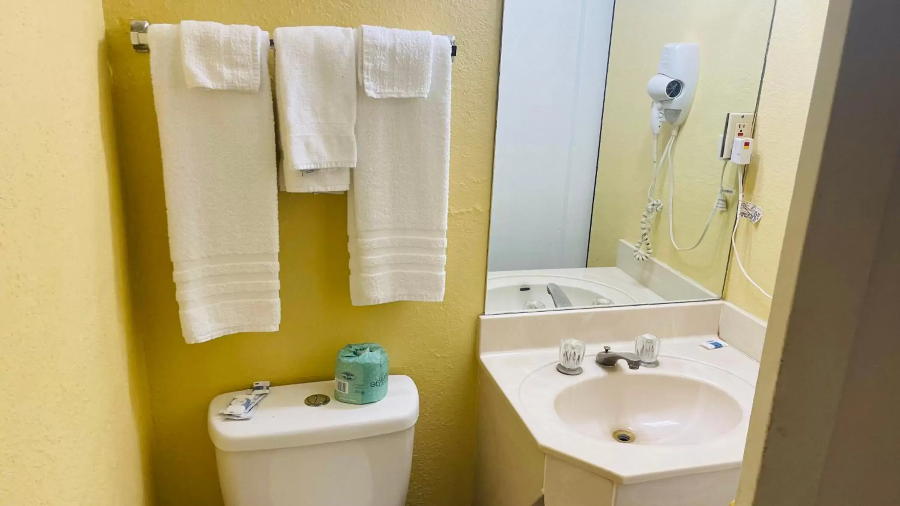 Bathroom in Sands Motel