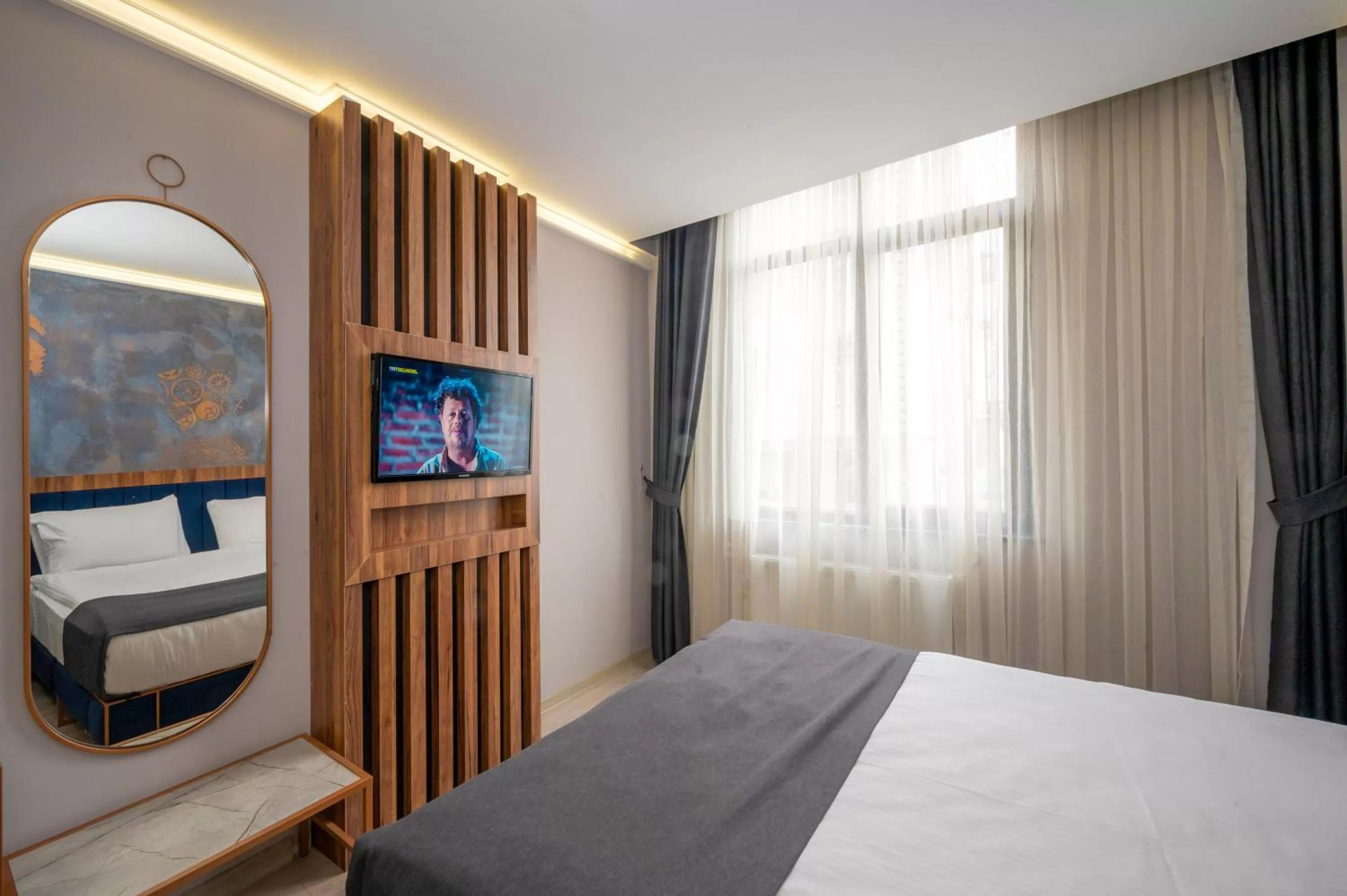 Toilet, Bed in Seyithan Palace Spa Hotel