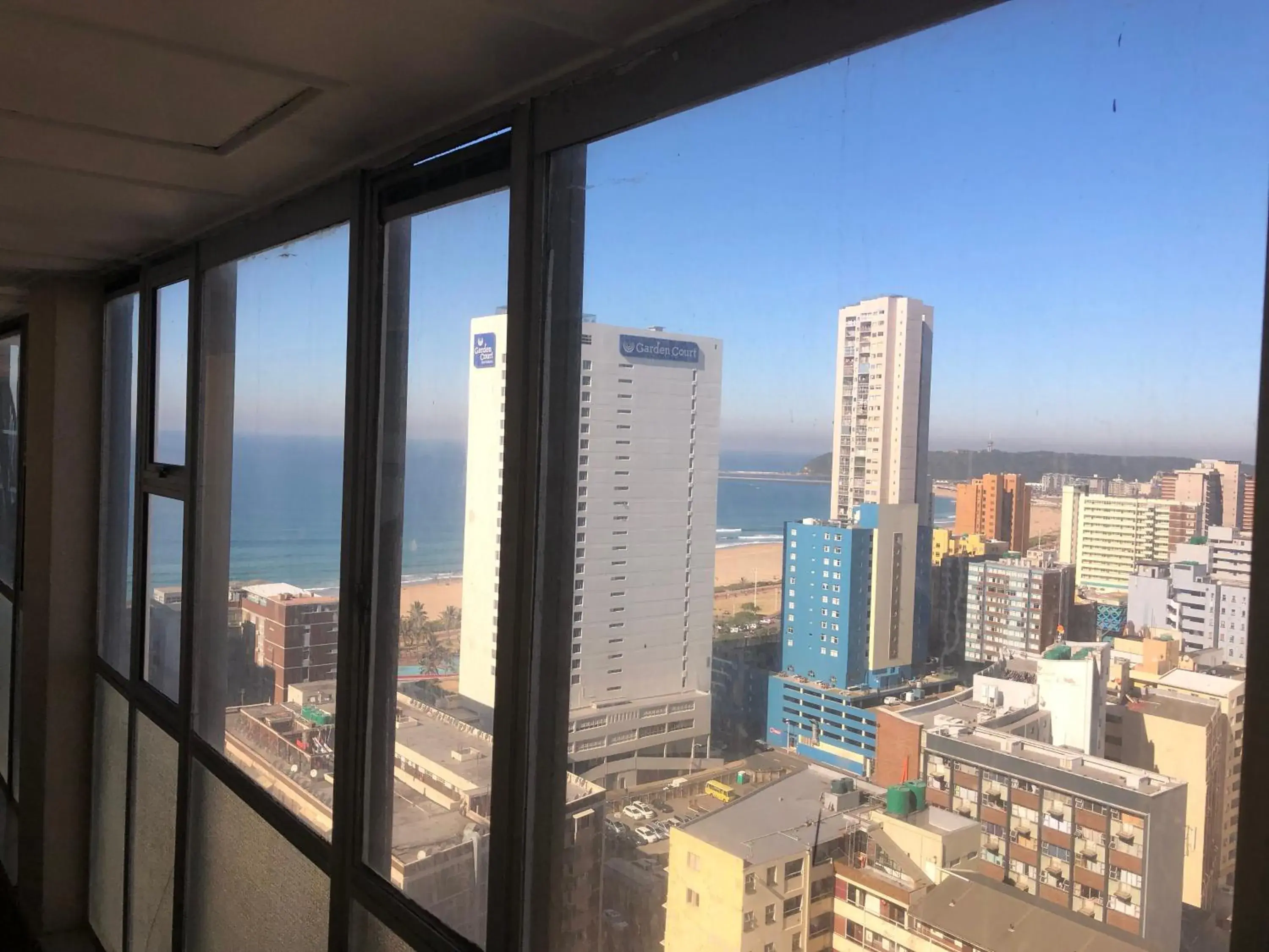 City view in Coastlands Durban Self Catering Holiday Apartments