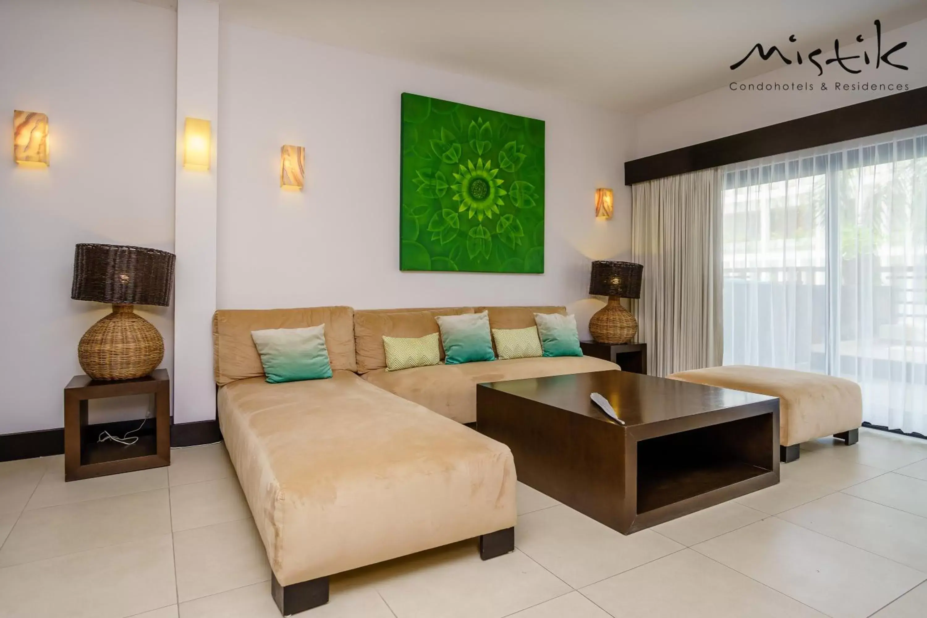 Living room, Seating Area in Aldea Thai by Mistik Vacation Rentals