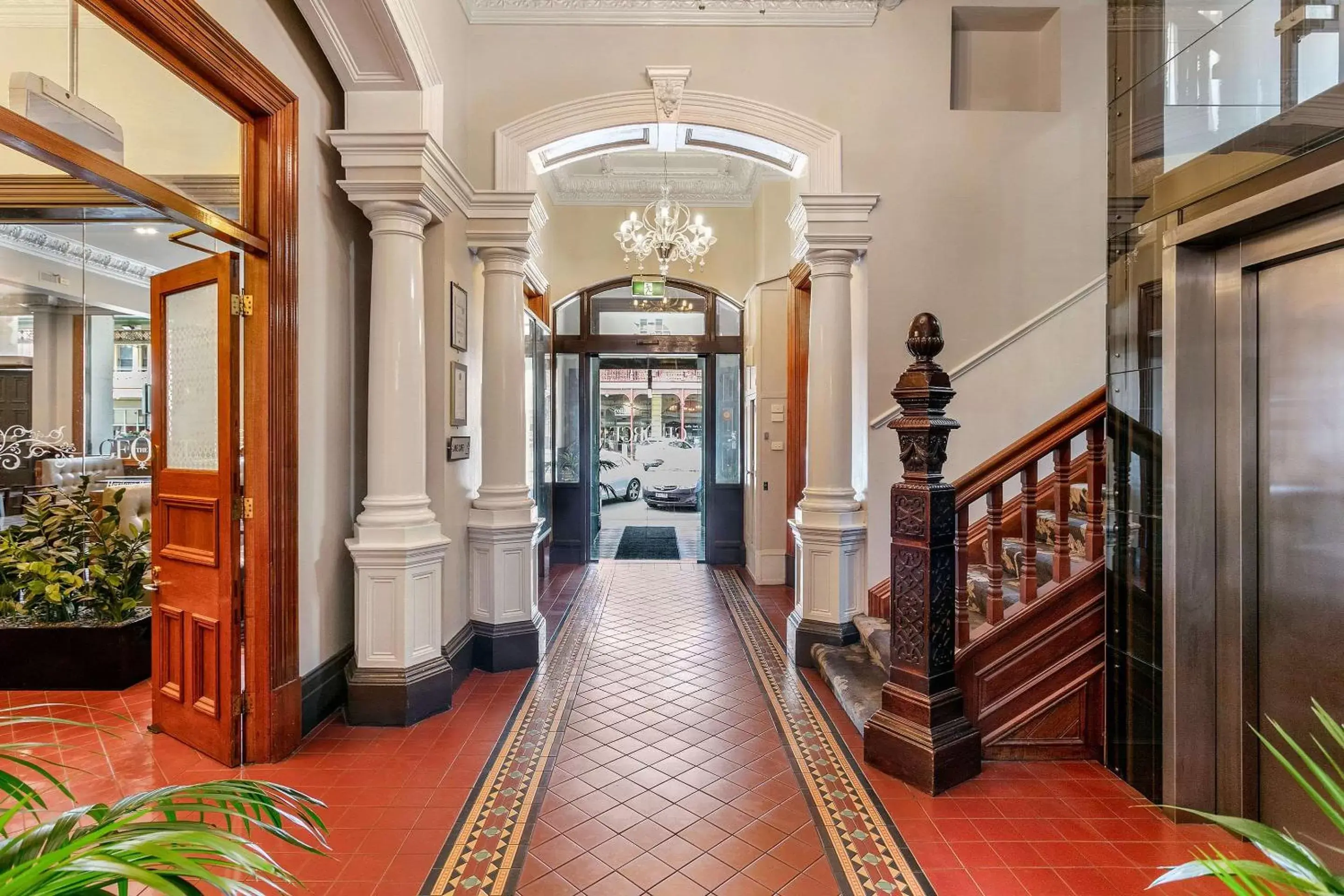 Lobby or reception in Quality Inn The George Hotel Ballarat