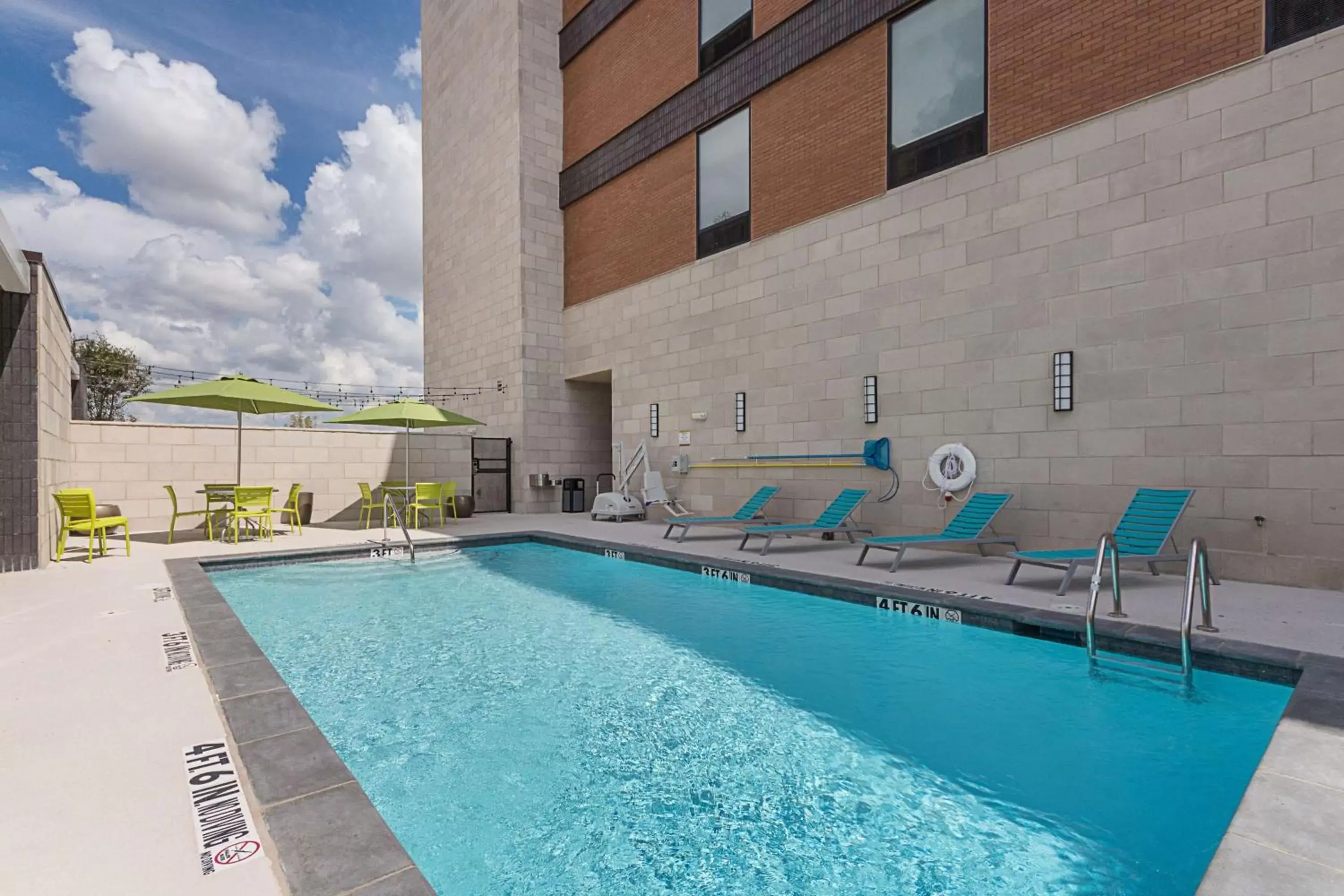 Pool view in Home2 Suites By Hilton Dallas Grand Prairie Pool view in Home2 Suites By Hilton Dallas Grand Prairie