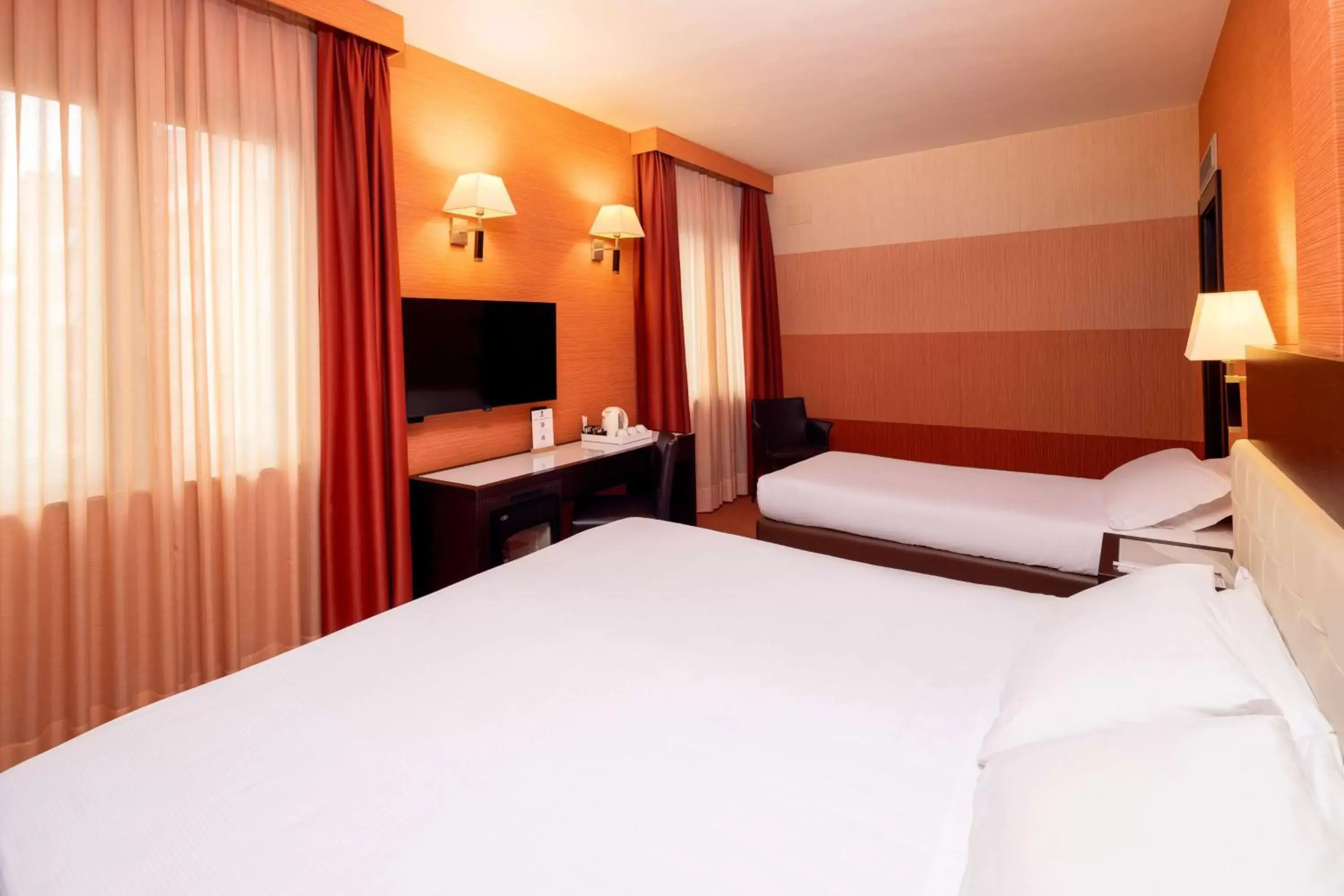 Bedroom, Bed in Best Western Gorizia Palace