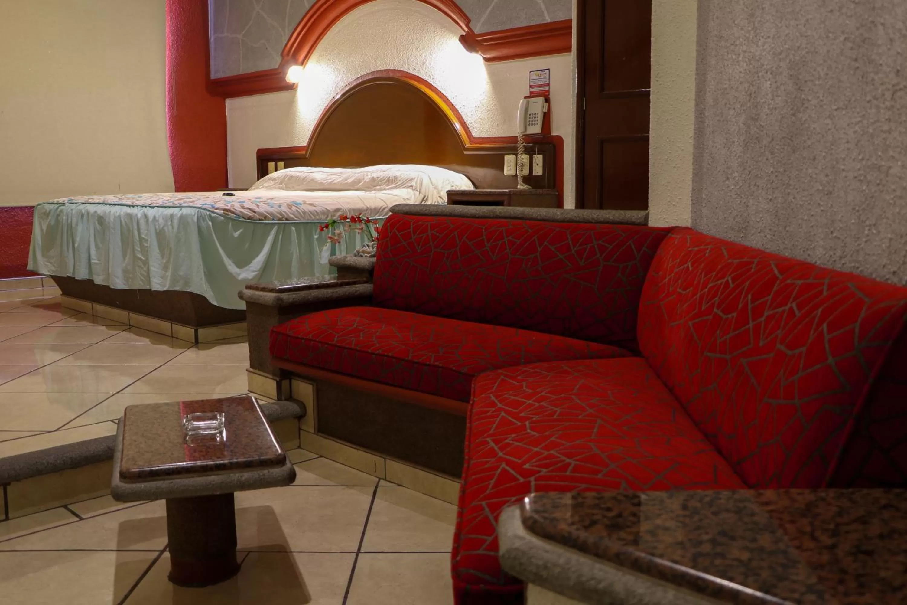 Bedroom, Bed in Motel Caribe