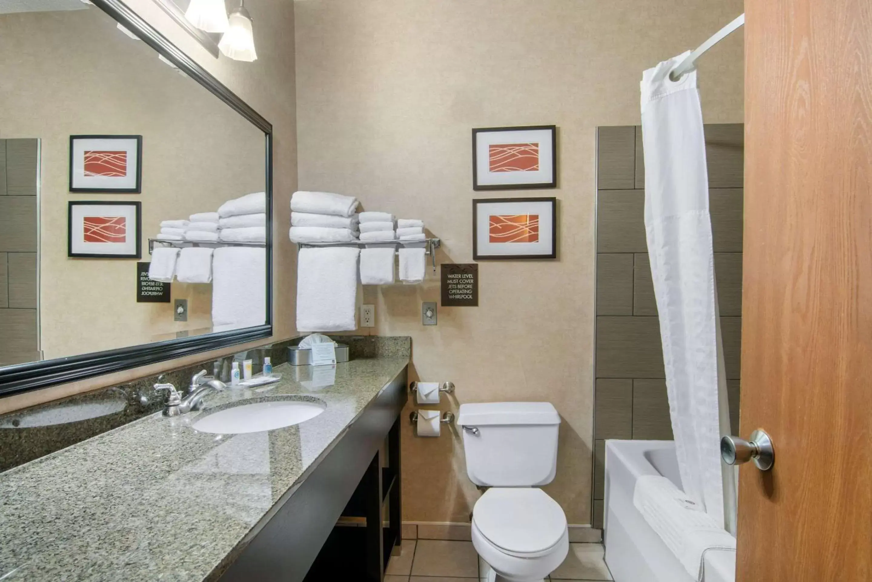 Photo of the whole room, Bathroom in Comfort Suites Near Vancouver Mall