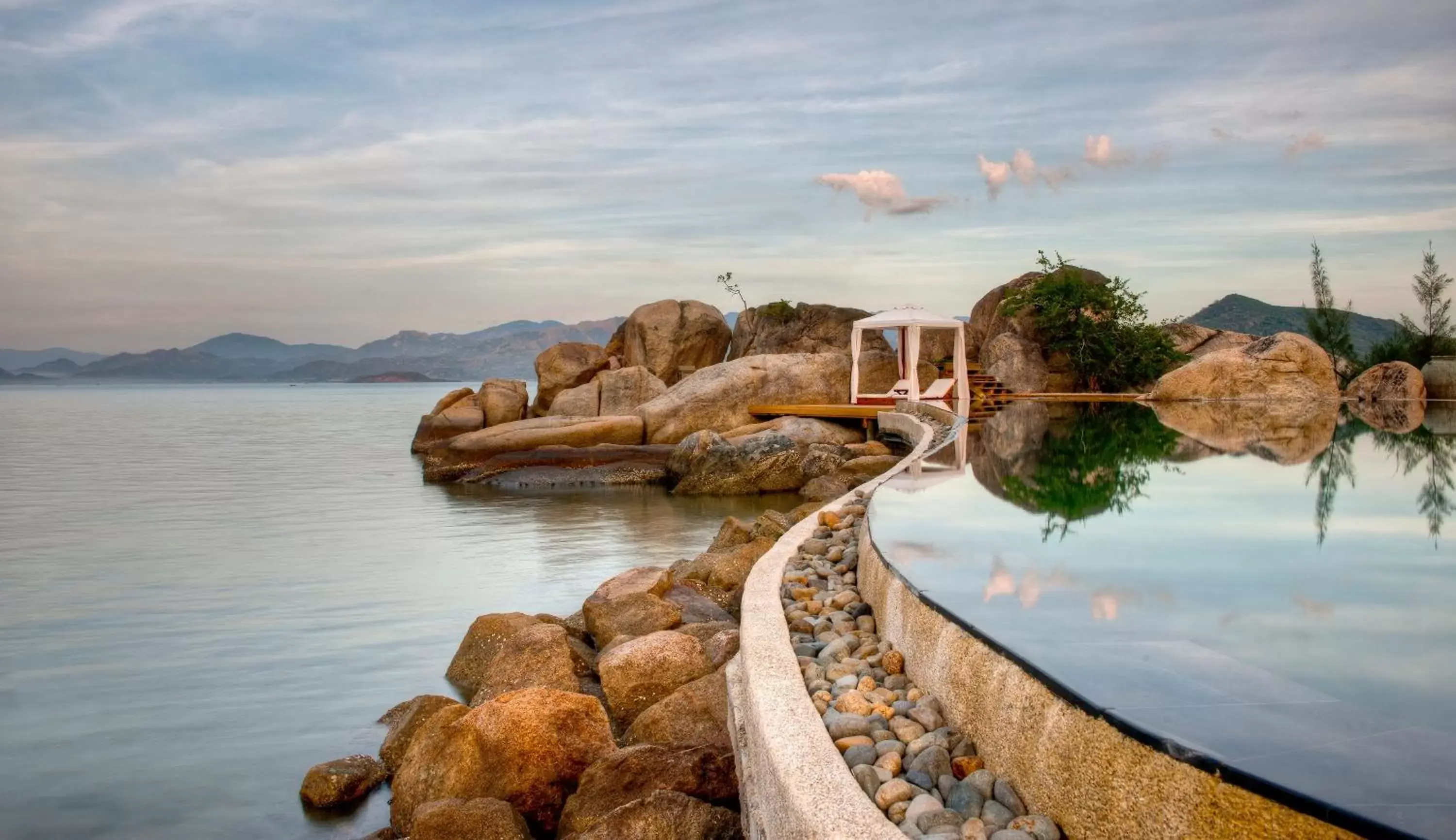 Natural landscape in L'Alya Ninh Van Bay