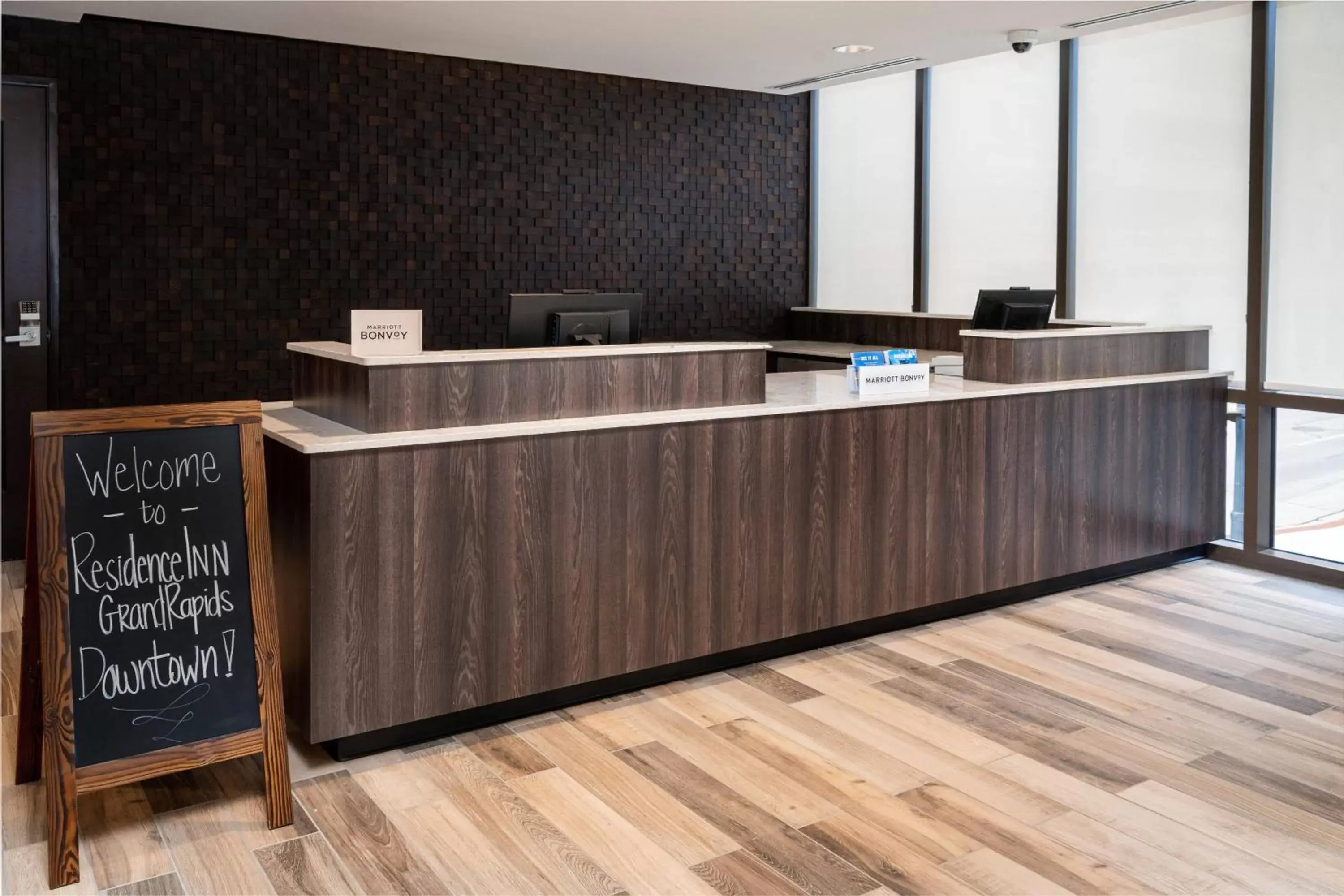 Lobby or reception, Lobby/Reception in Residence Inn by Marriott Grand Rapids Downtown
