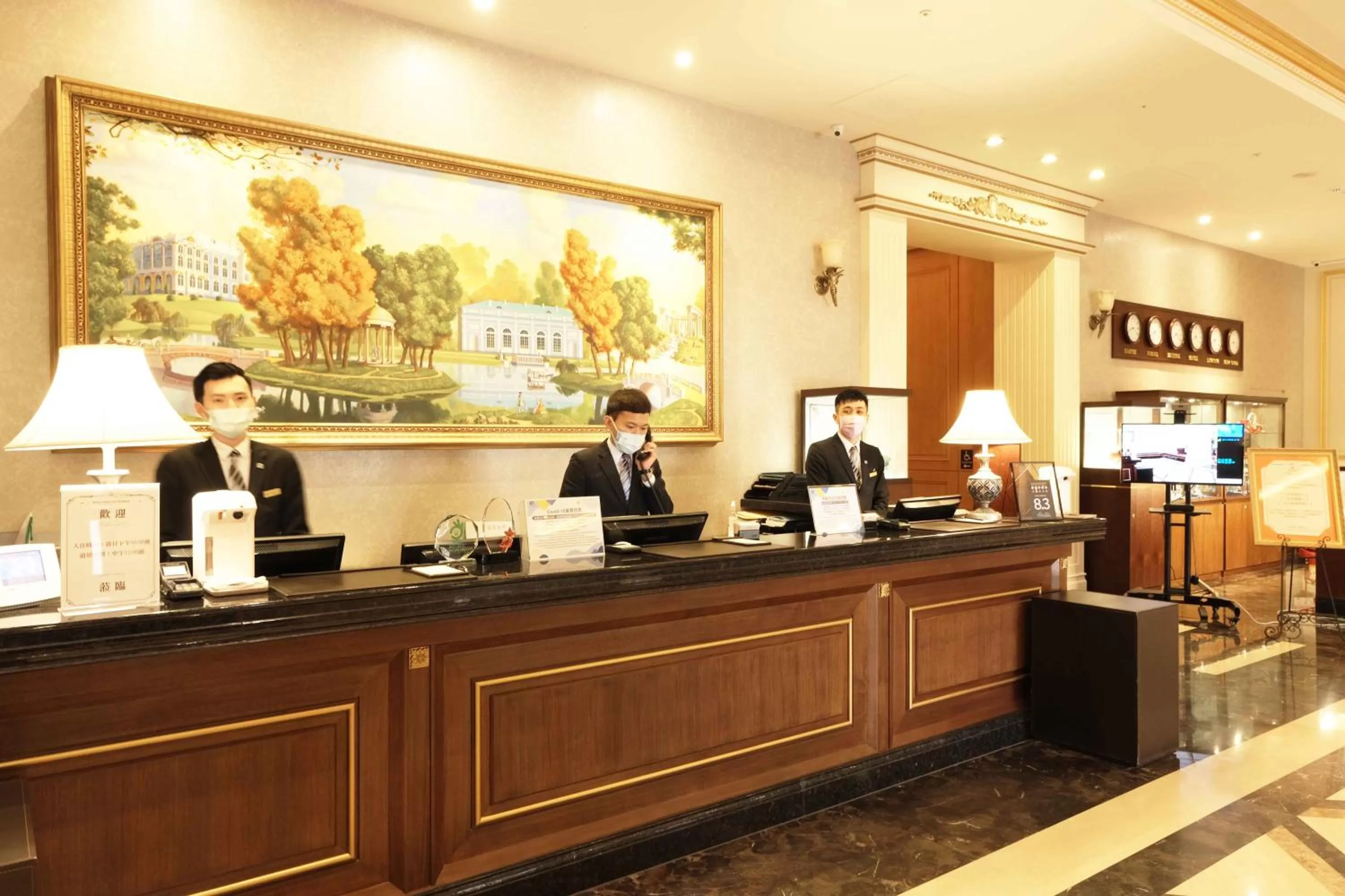 Property building in Fushin Hotel Taipei