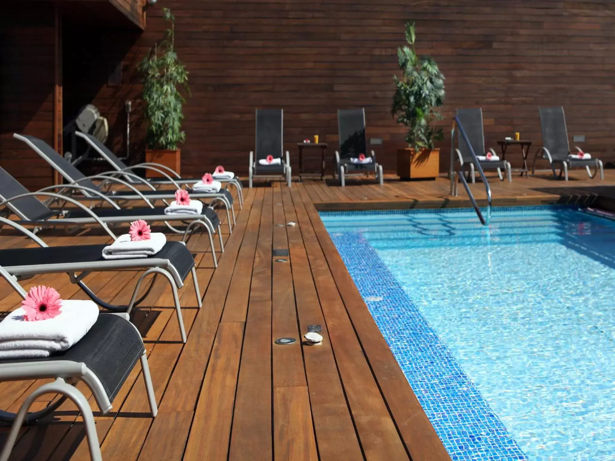 Swimming Pool in Hotel Lleó