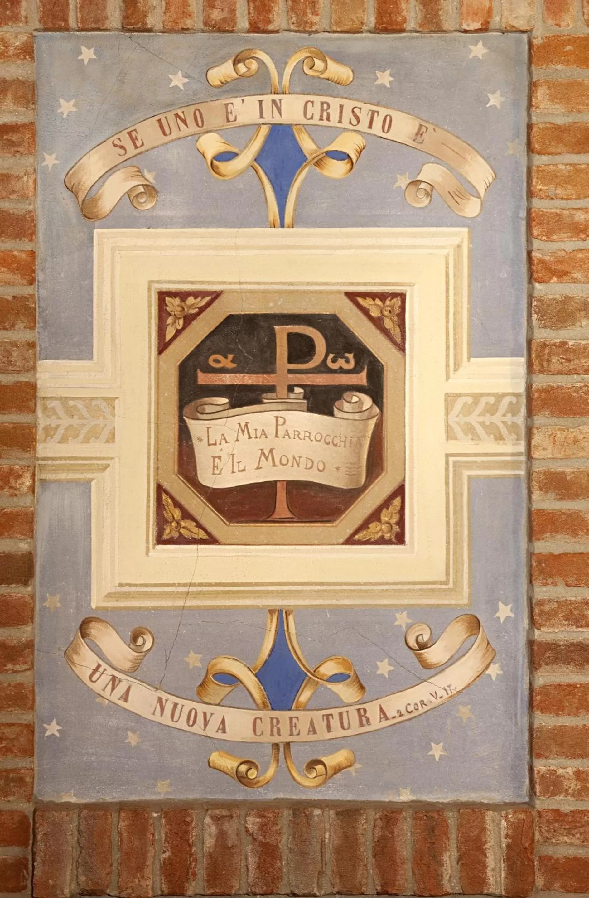 Decorative detail in Luna Residence Hotel