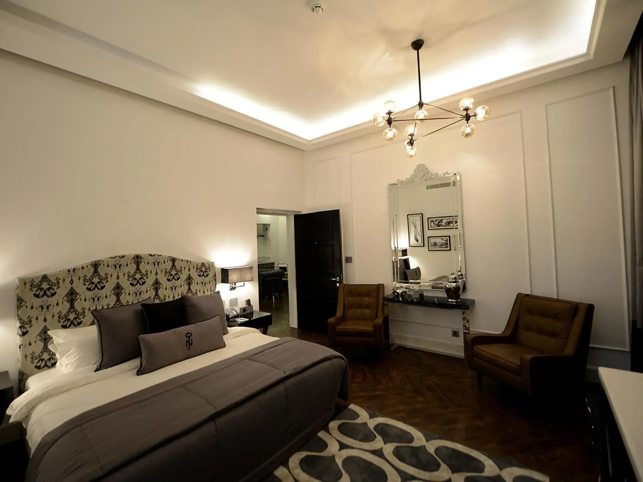 Bedroom in The Nishat Hotel
