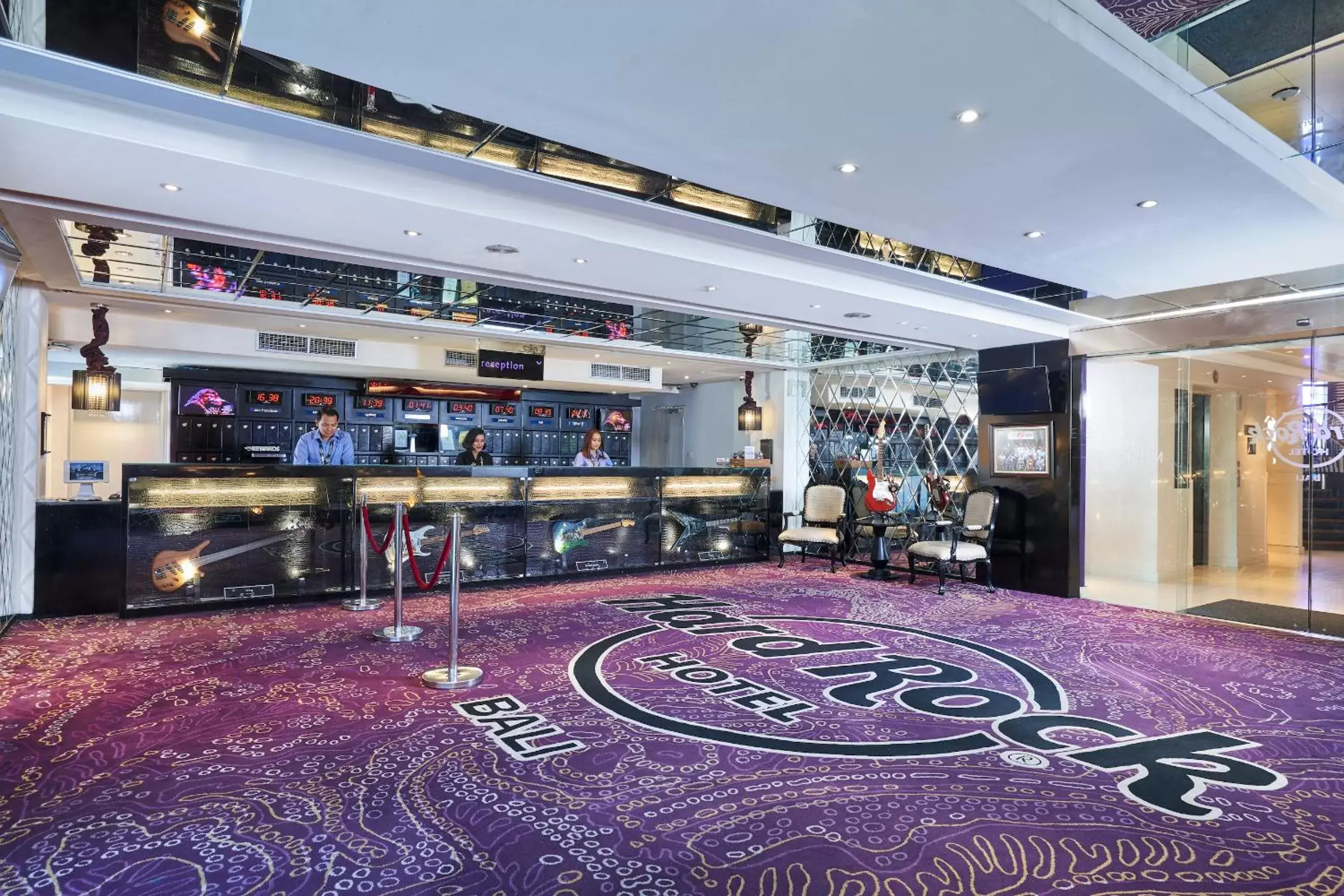 Lobby or reception in Hard Rock Hotel Bali