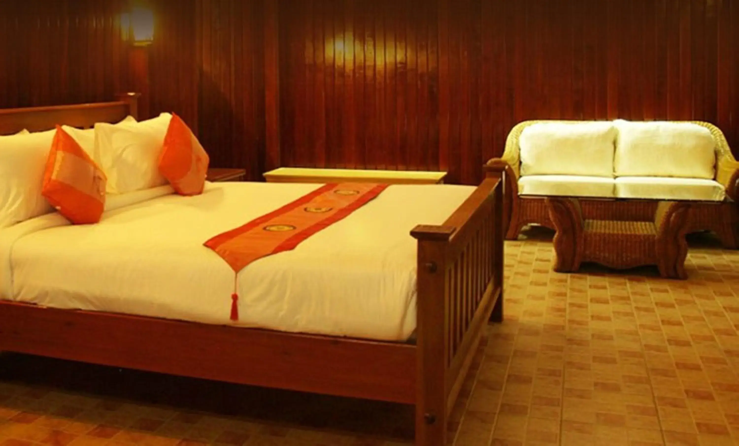 Bed in Rajapruek Samui Resort - SHA Plus