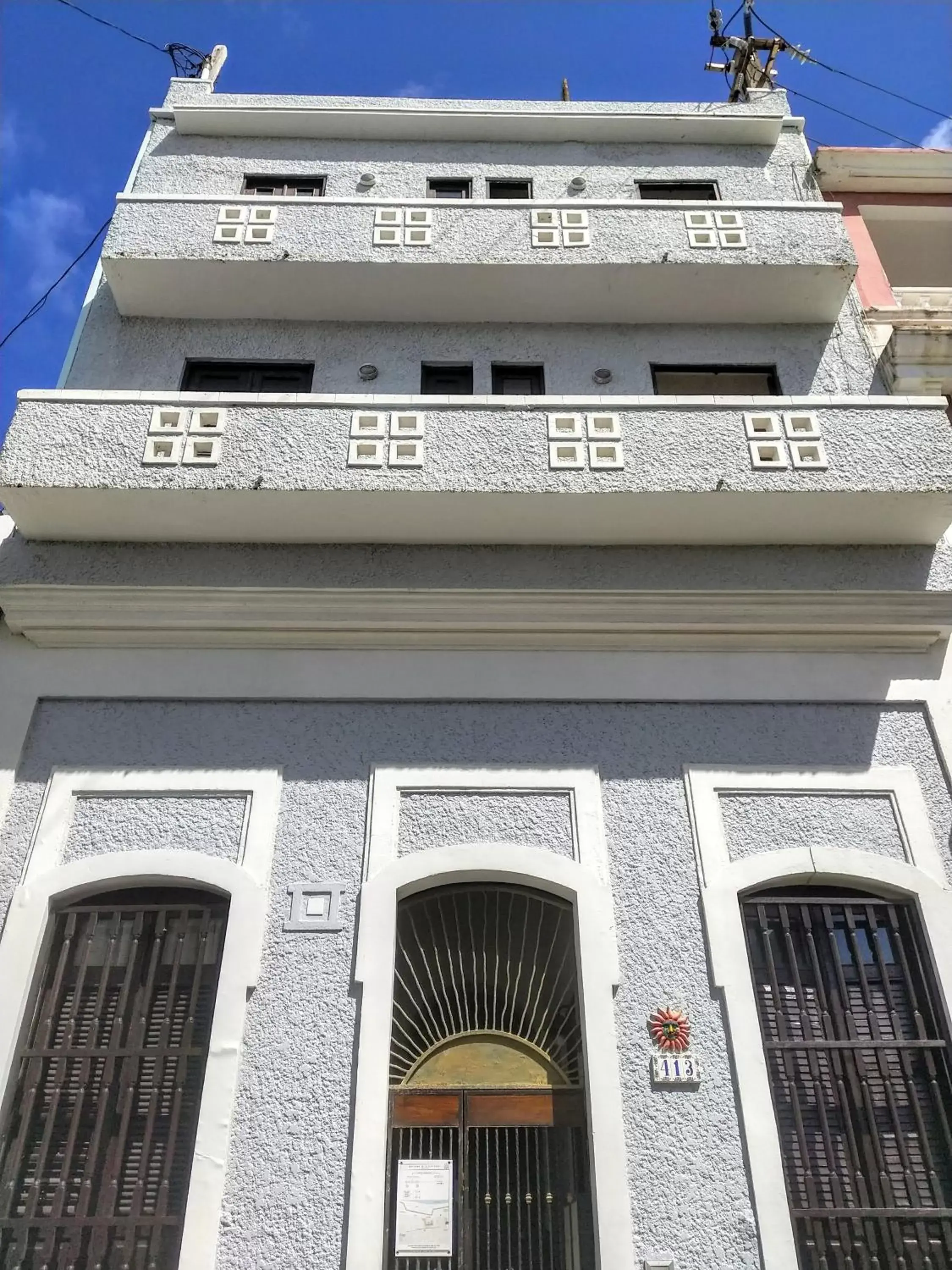 Facade/entrance, Property Building in La Capitana Old San Juan