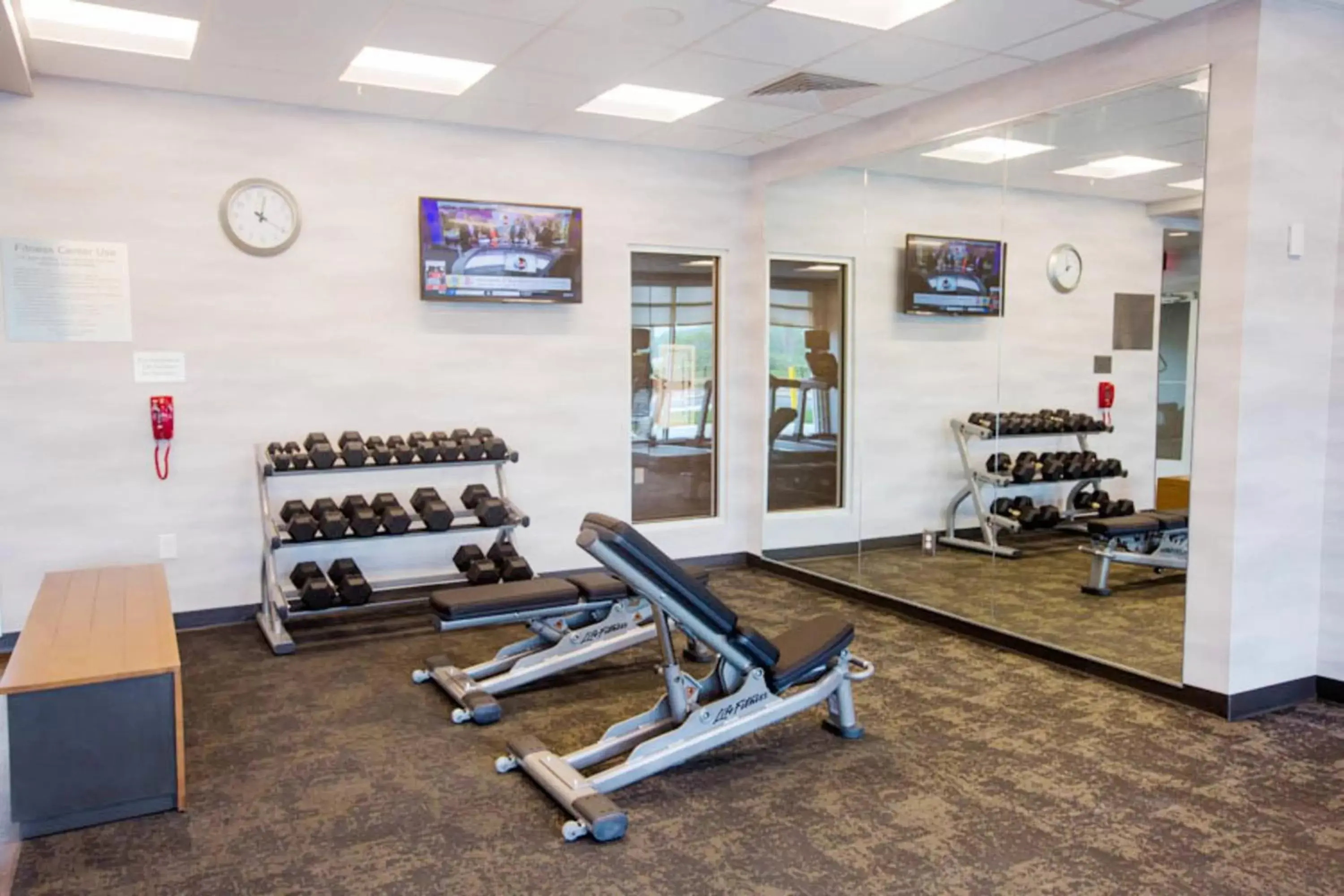 Fitness centre/facilities, Fitness Center/Facilities in Fairfield Inn & Suites by Marriott Philadelphia Broomall/Newtown Square