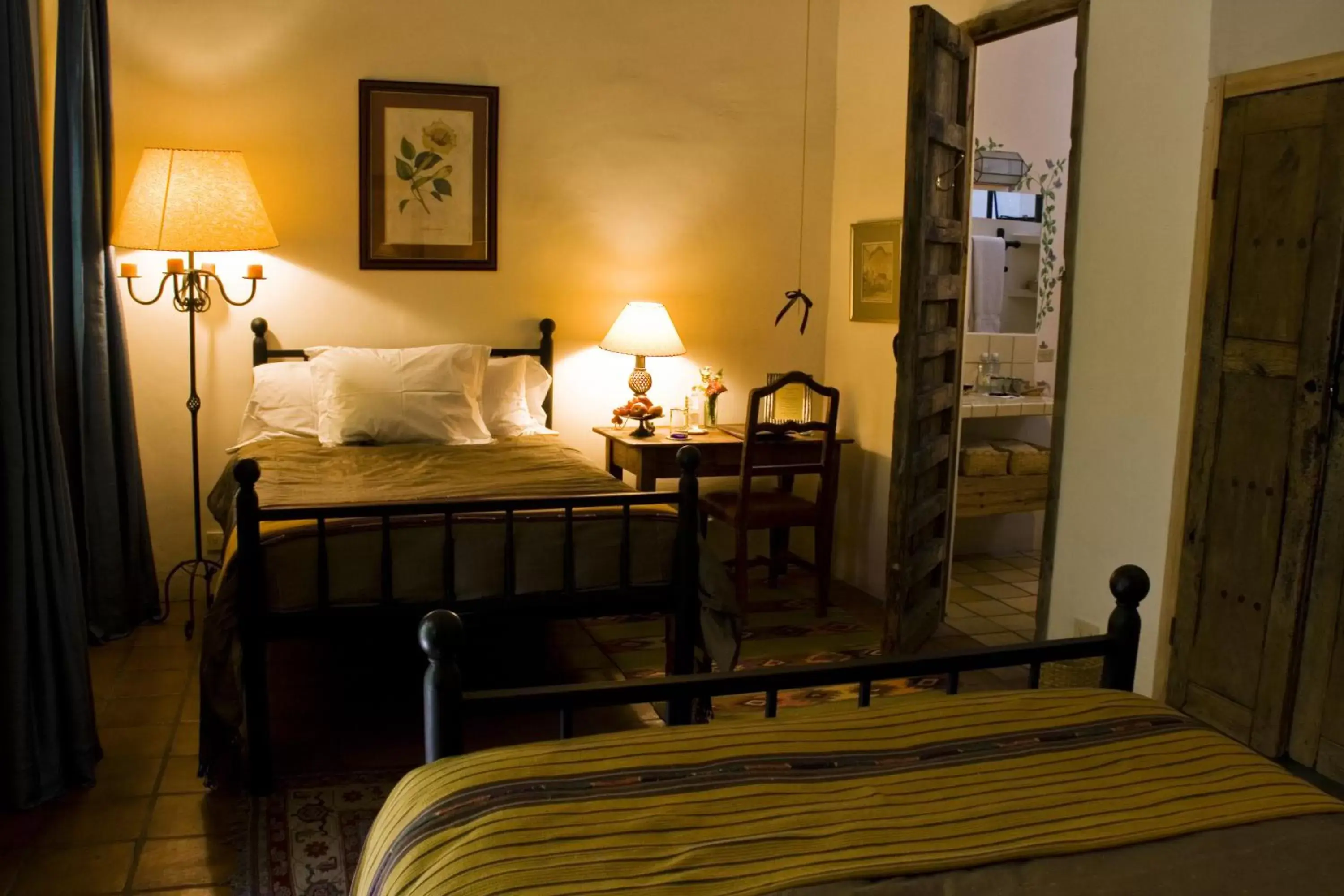 Double Room with Two Double Beds in Casa Mision de San Miguel