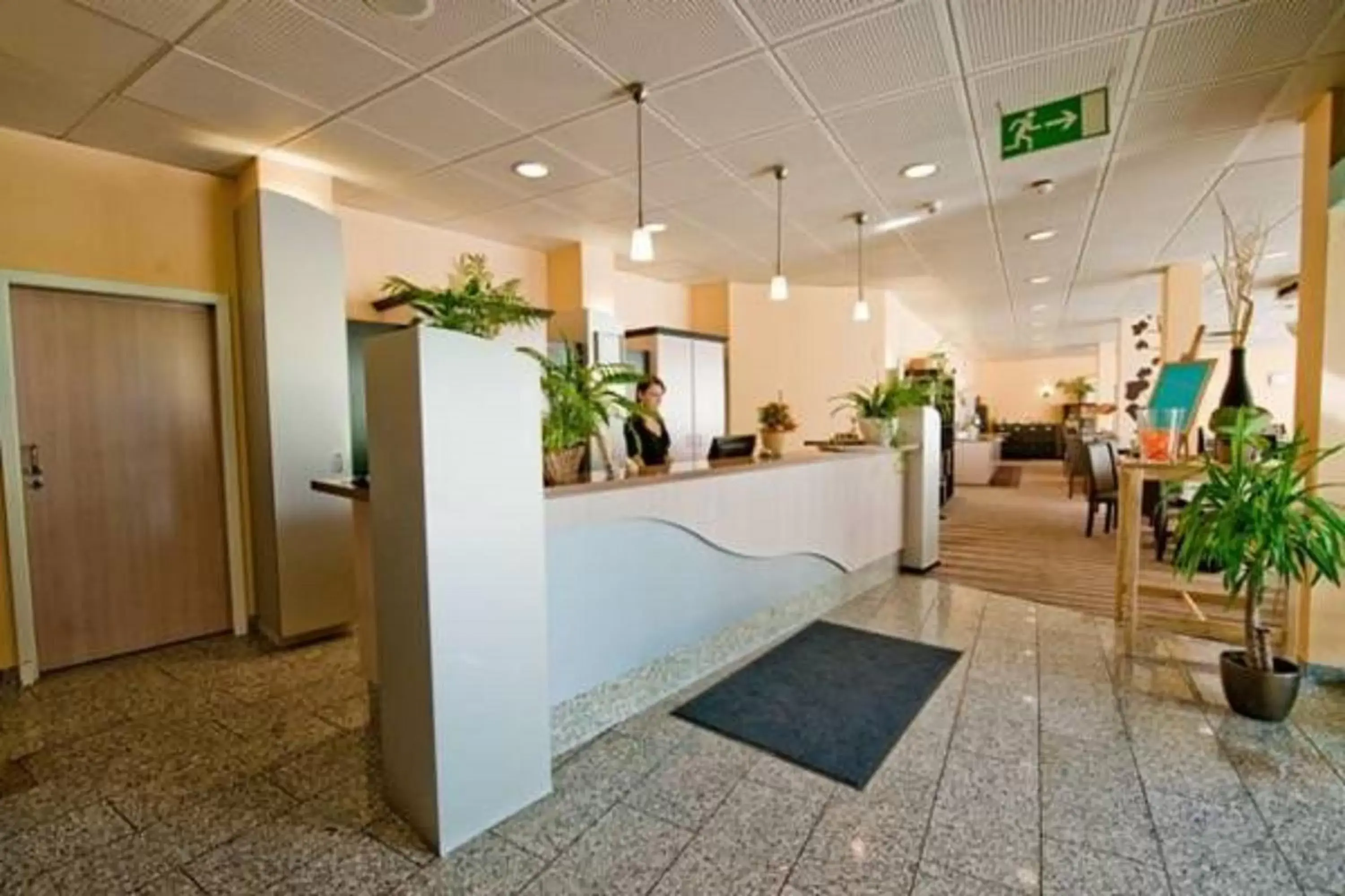 Lobby or reception in PLAZA Hotel Bruchsal
