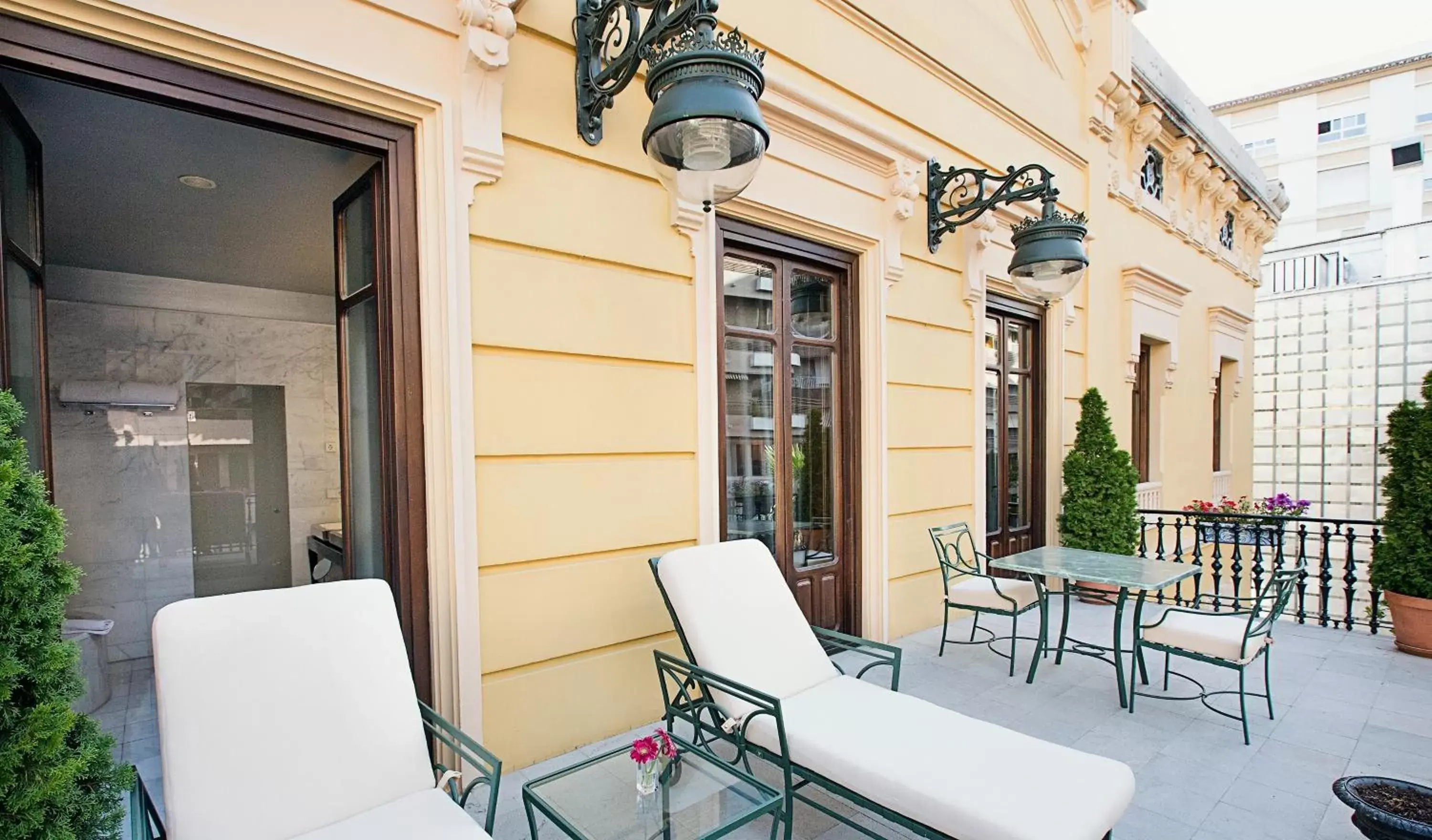 Balcony/Terrace in Hospes Palacio de los Patos