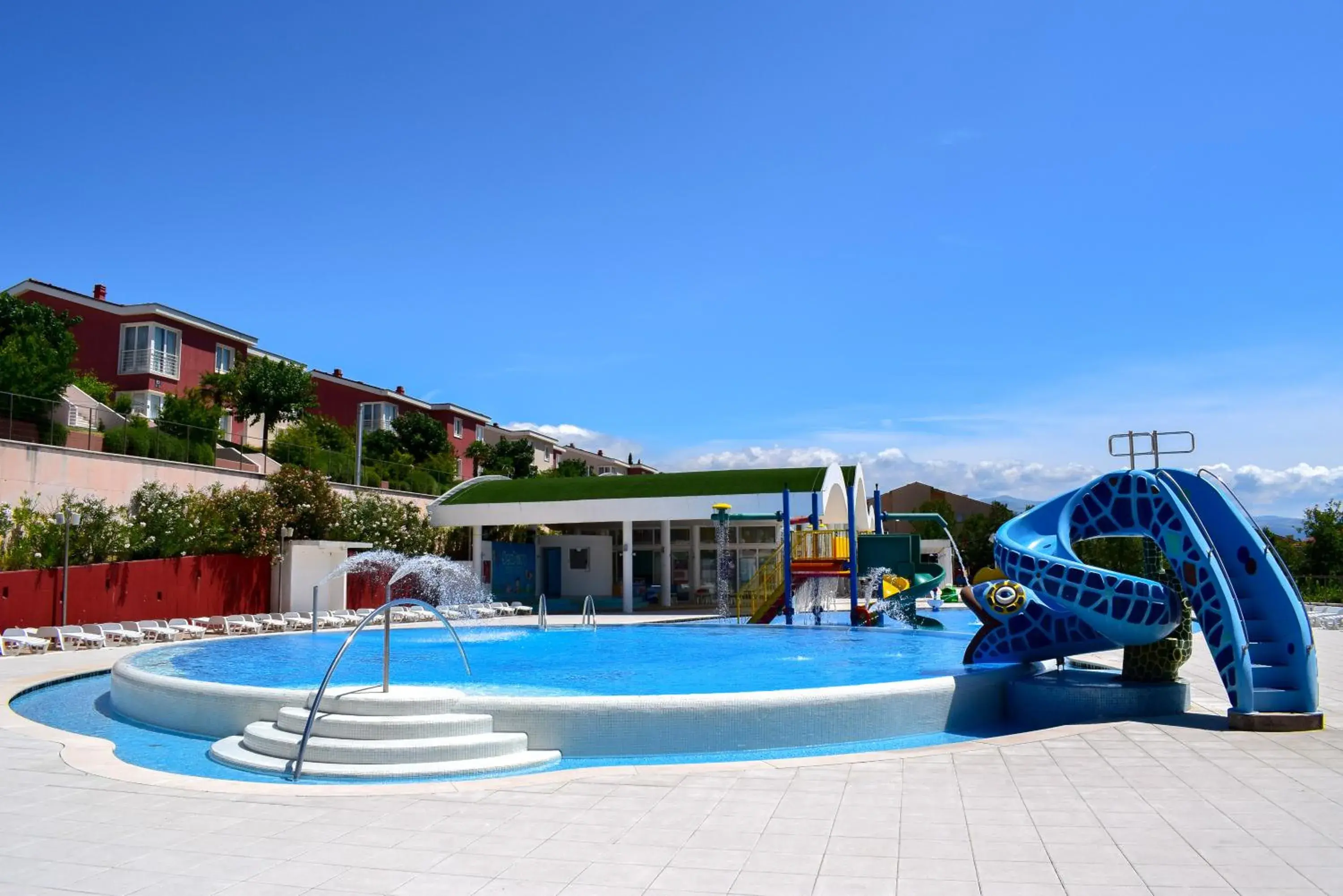 Summer, Swimming Pool in Wyndham Grand Novi Vinodolski Resort