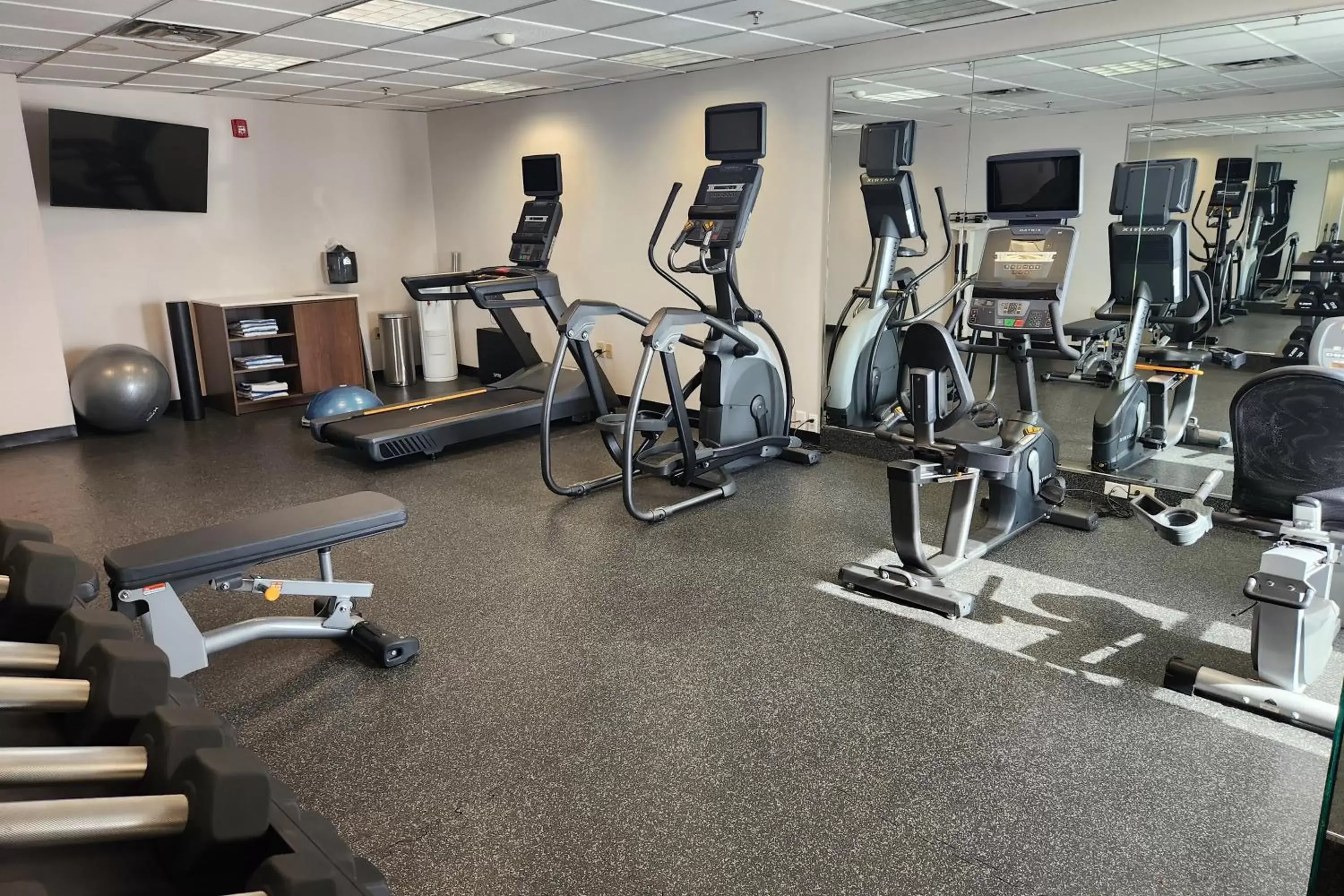 Fitness centre/facilities, Fitness Center/Facilities in Holiday Inn Express Philadelphia NE-Bensalem, an IHG Hotel