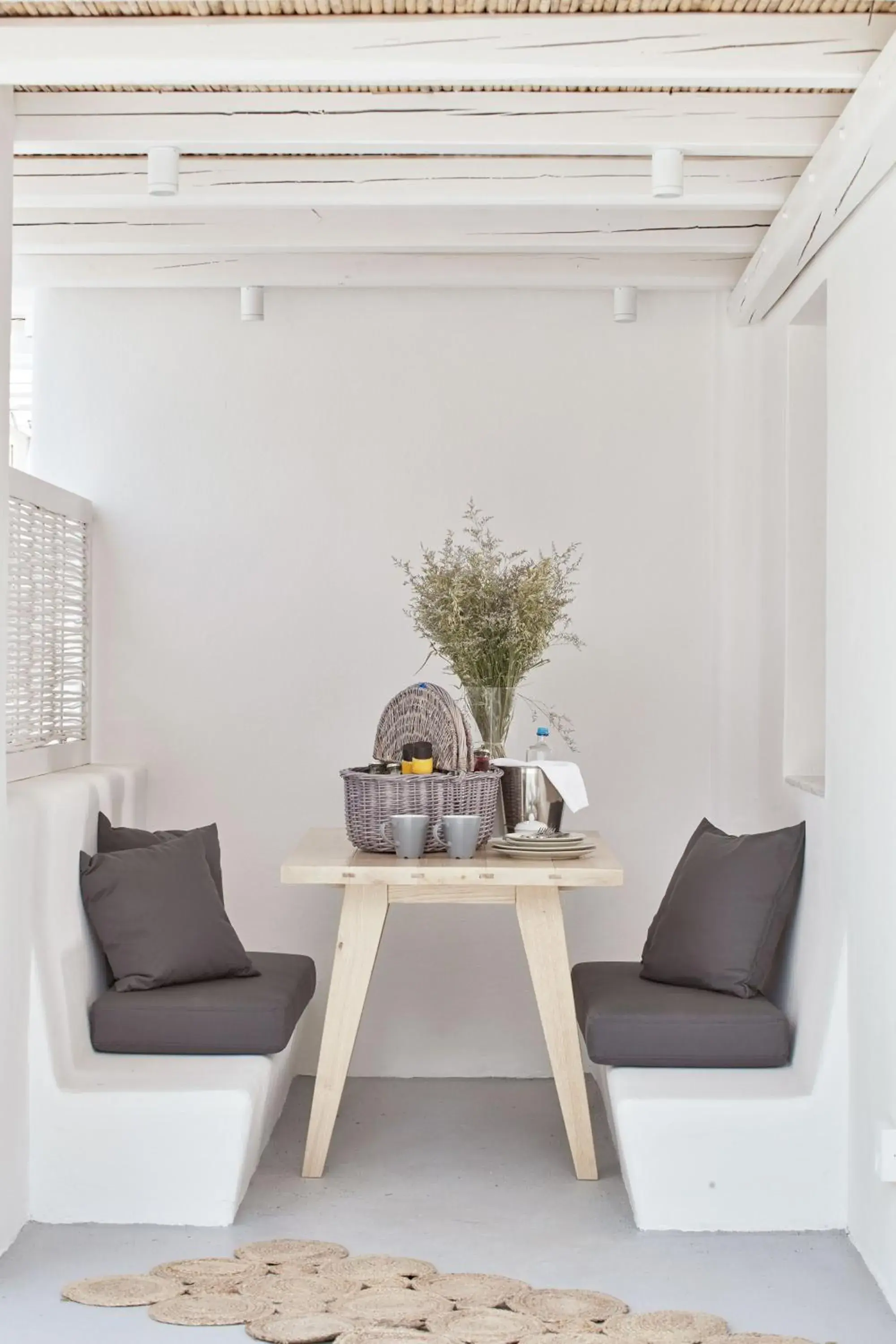 Patio, Seating Area in Boho Suites