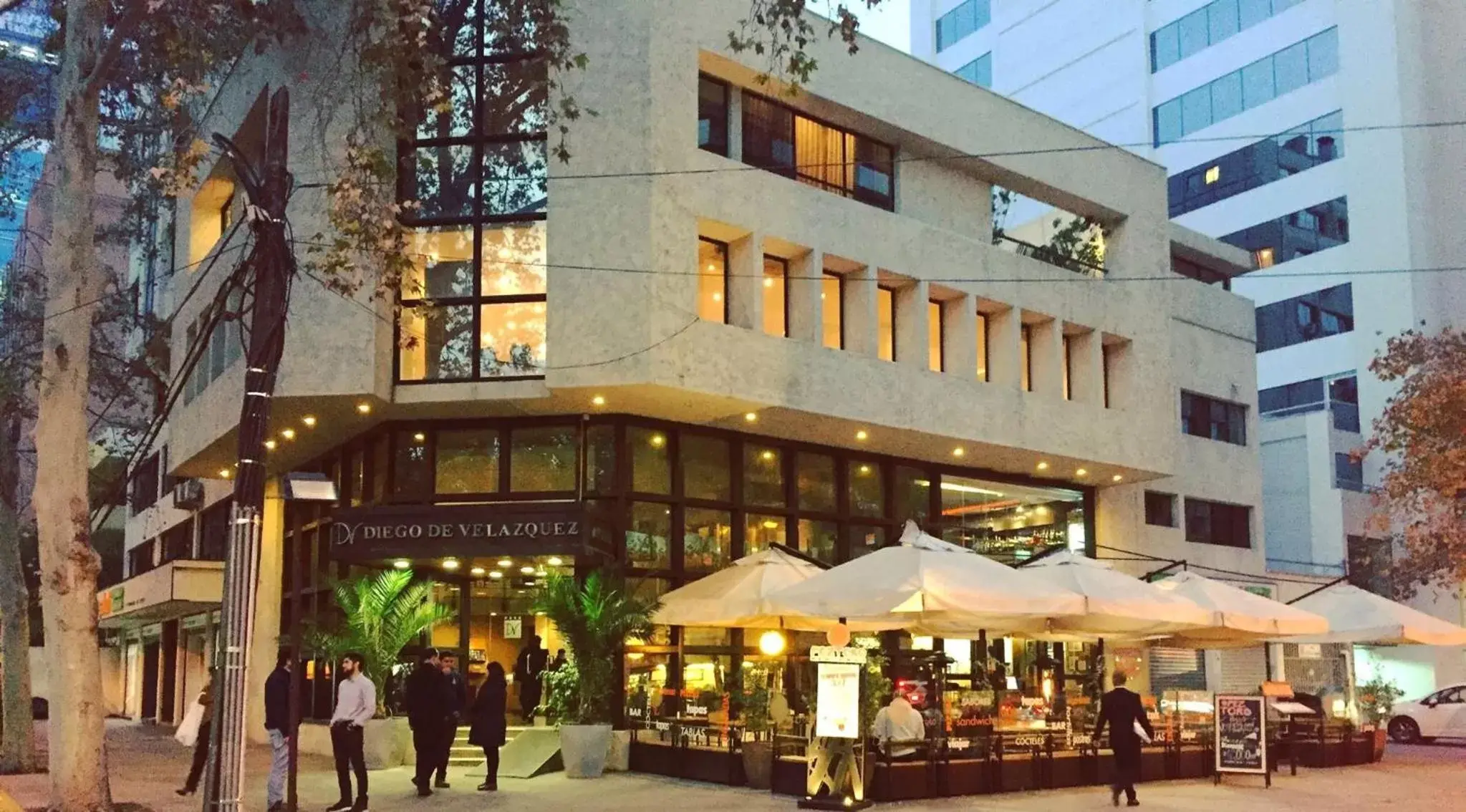 Facade/entrance in Hotel Diego de Velazquez