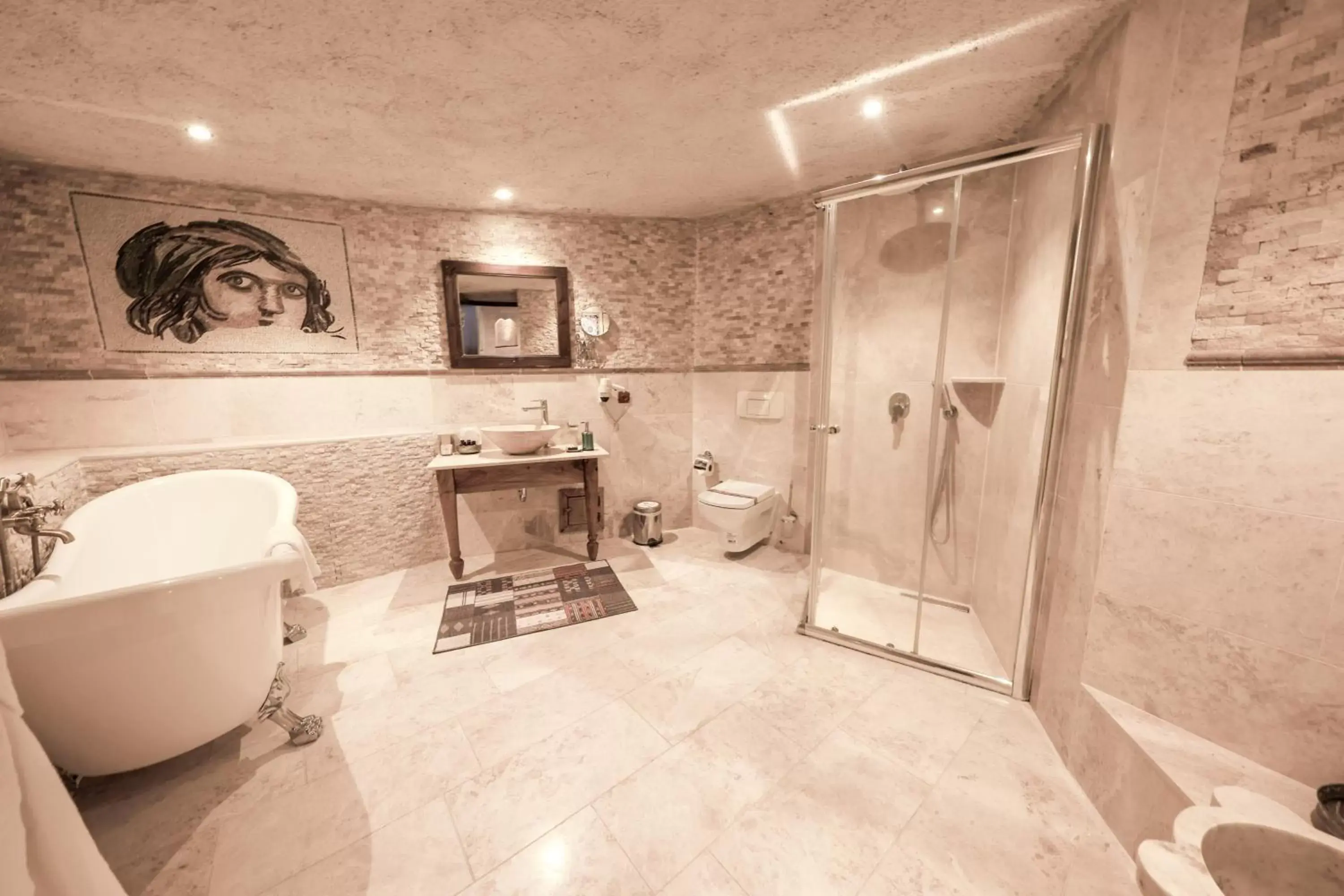 Shower, Bathroom in Kelebek Special Cave Hotel & Spa